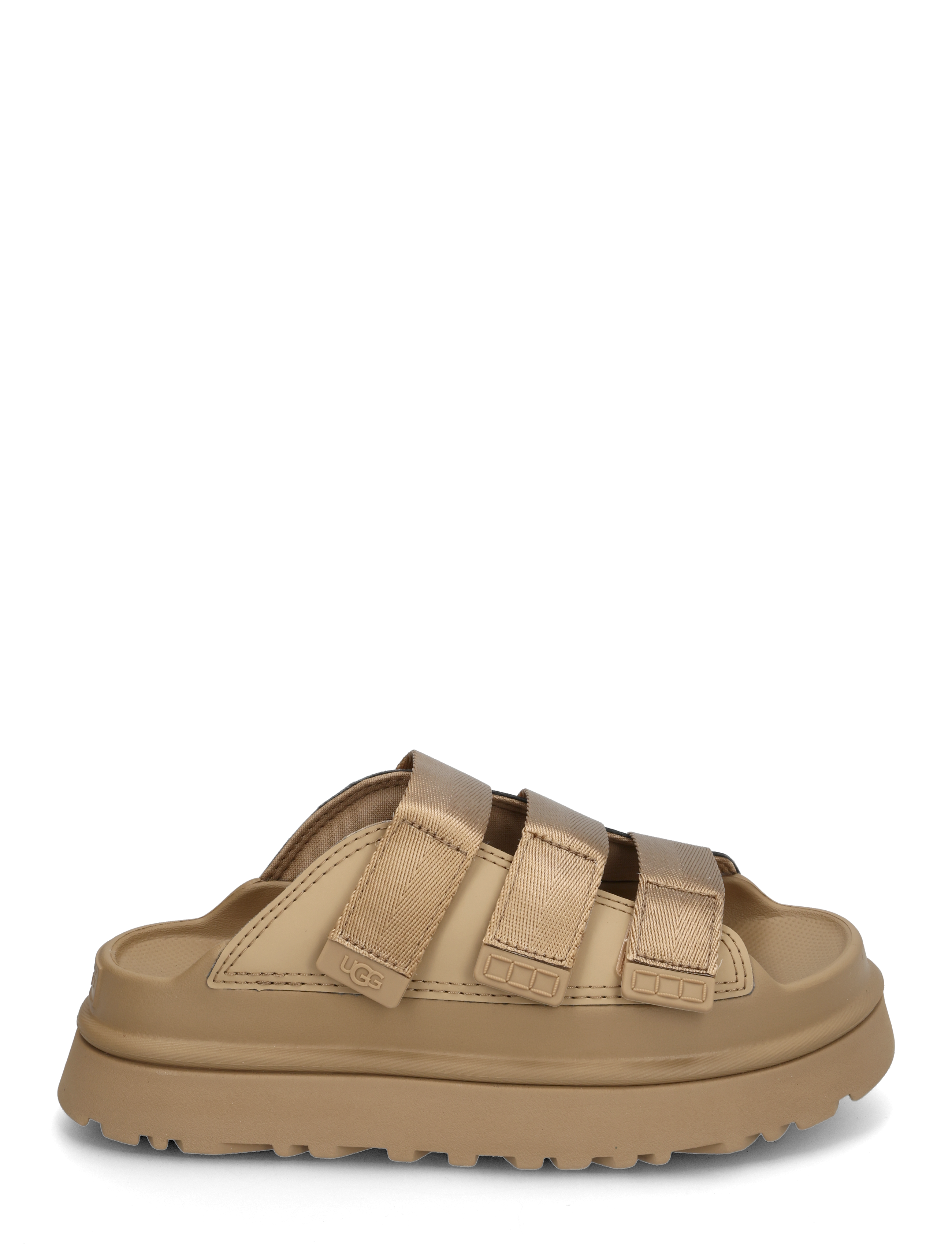 UGG - W GoldenGlow Slide - platform sandals - dark sand - 1
