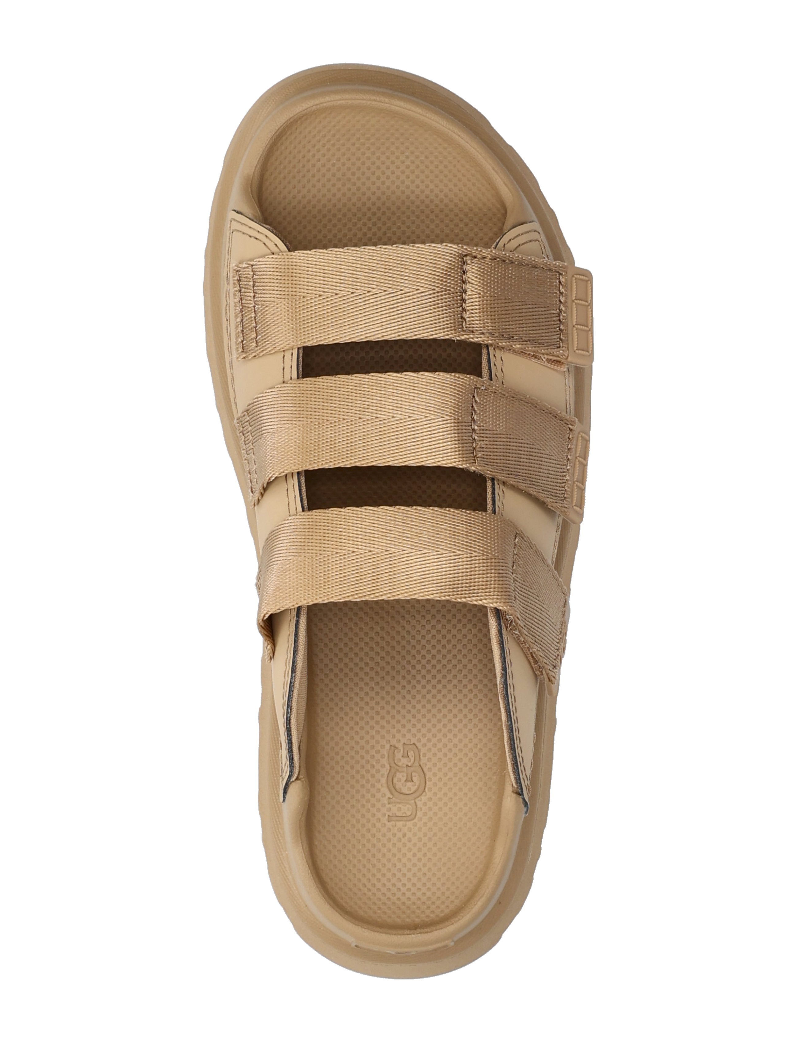 UGG - W GoldenGlow Slide - platform sandals - dark sand - 3