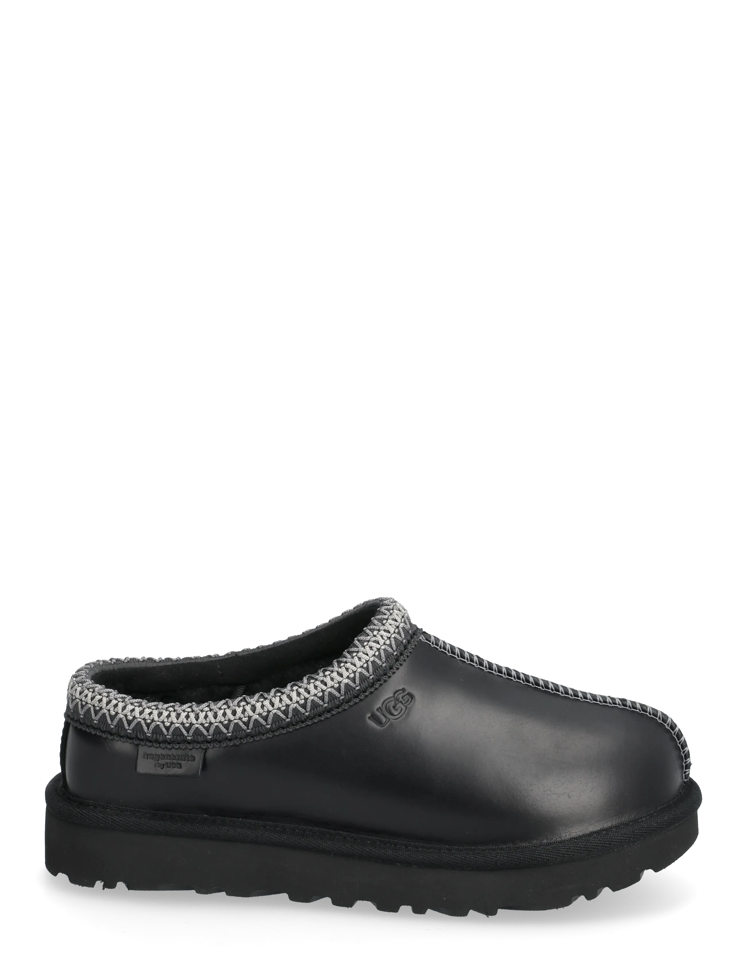UGG - W Tasman LTHR Regen - flade mules - black - 1