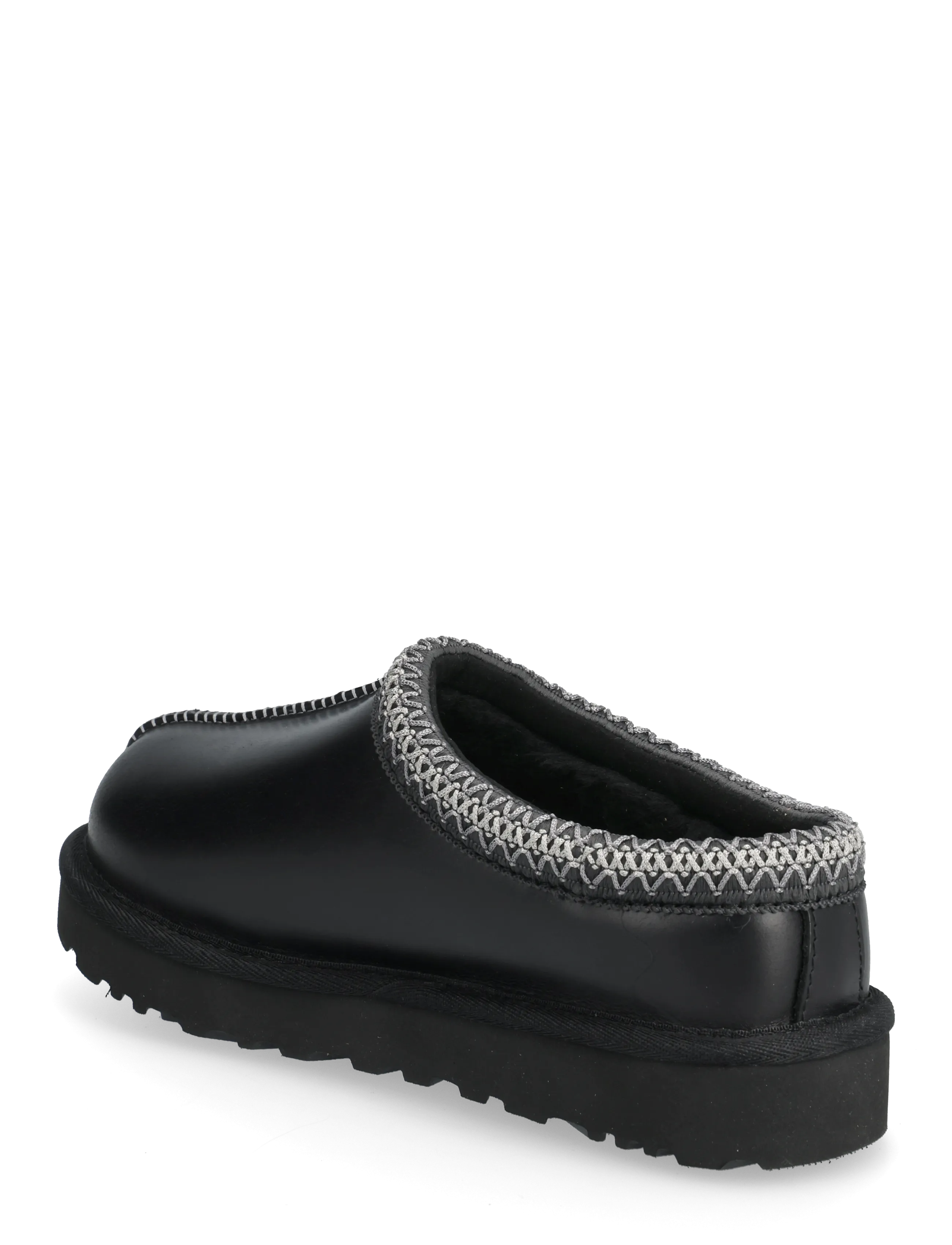UGG - W Tasman LTHR Regen - flade mules - black - 2