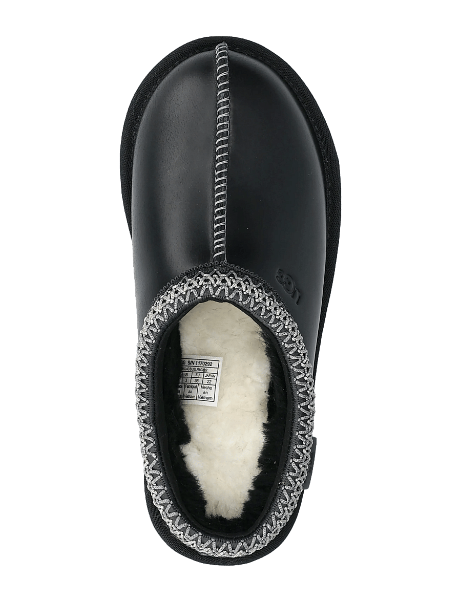 UGG - W Tasman LTHR Regen - flade mules - black - 3