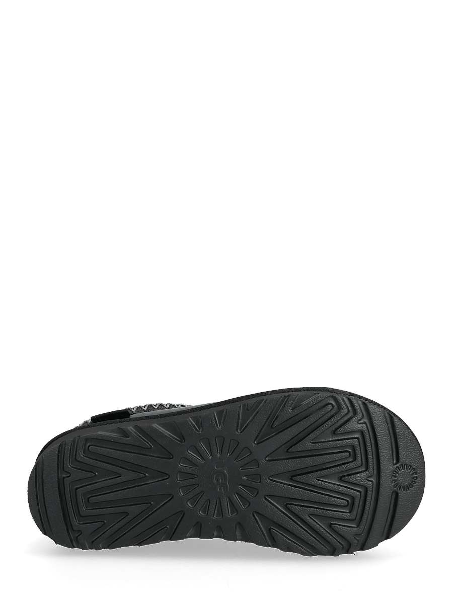 UGG - W Tasman LTHR Regen - flade mules - black - 4