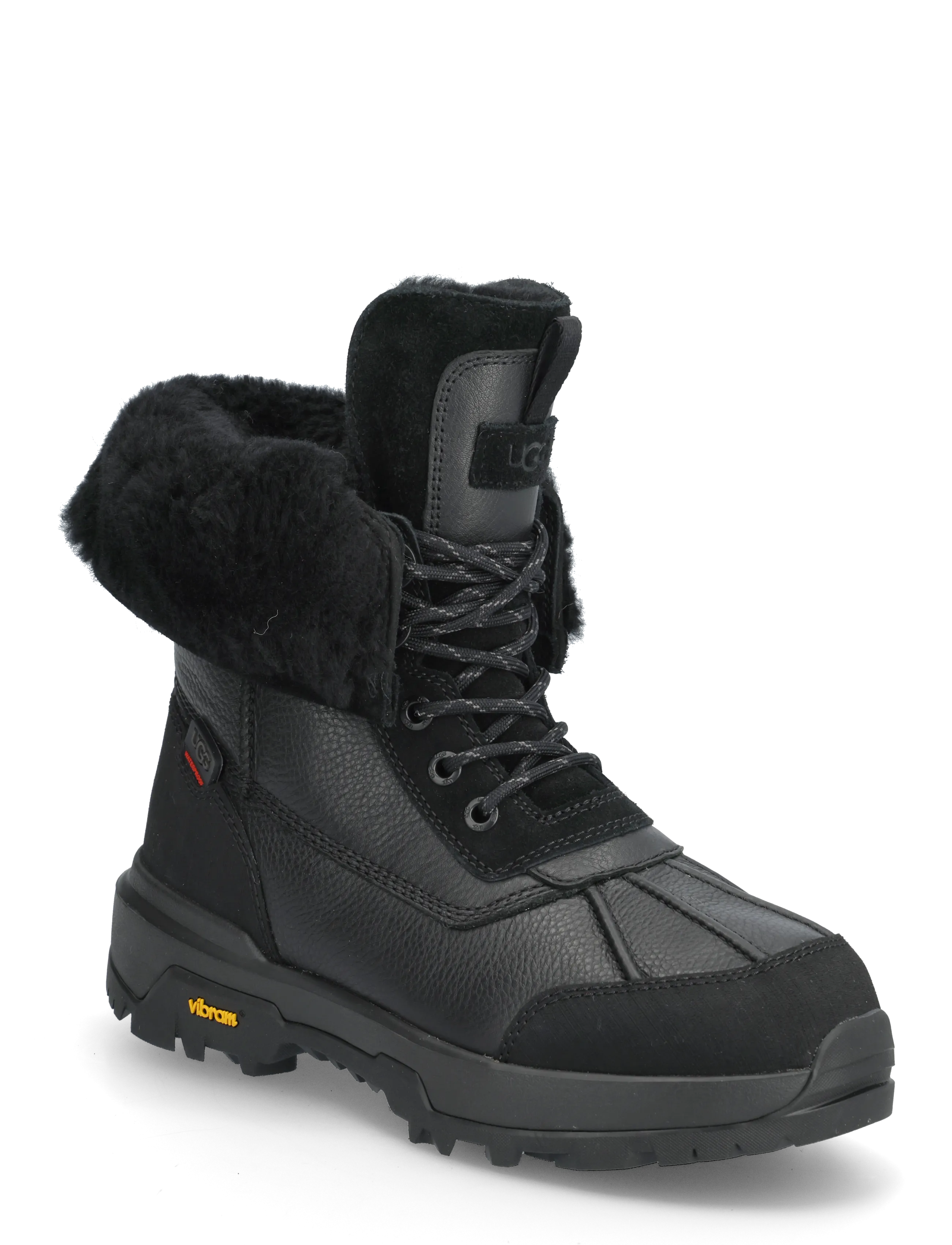 UGG W Adirondack Boot Xxv, Kvinder, Vinterstøvle Med Pelsfor, Sort, Str: 42