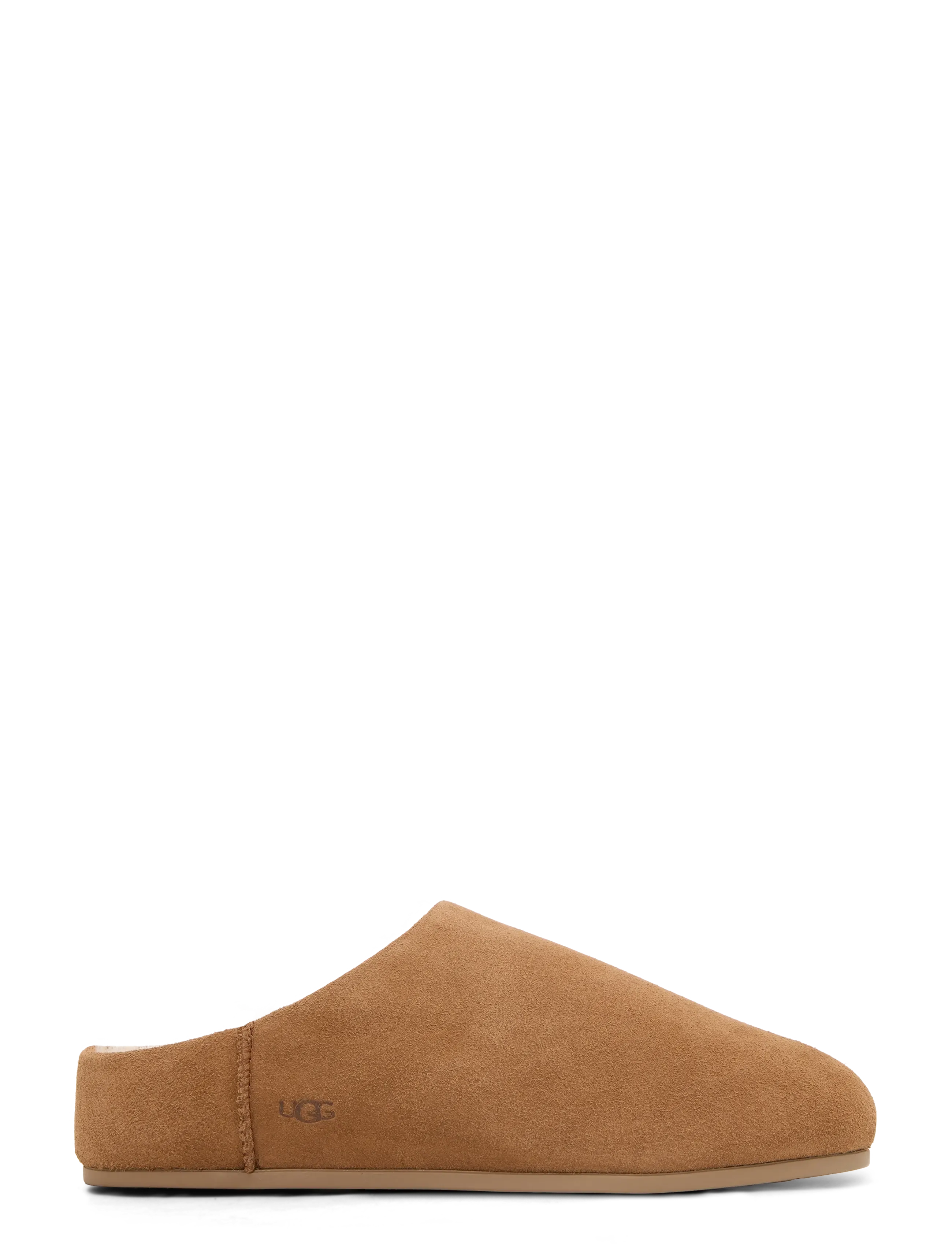 UGG W Elea Slip-On - Pantoletten - CHESTNUT / beige