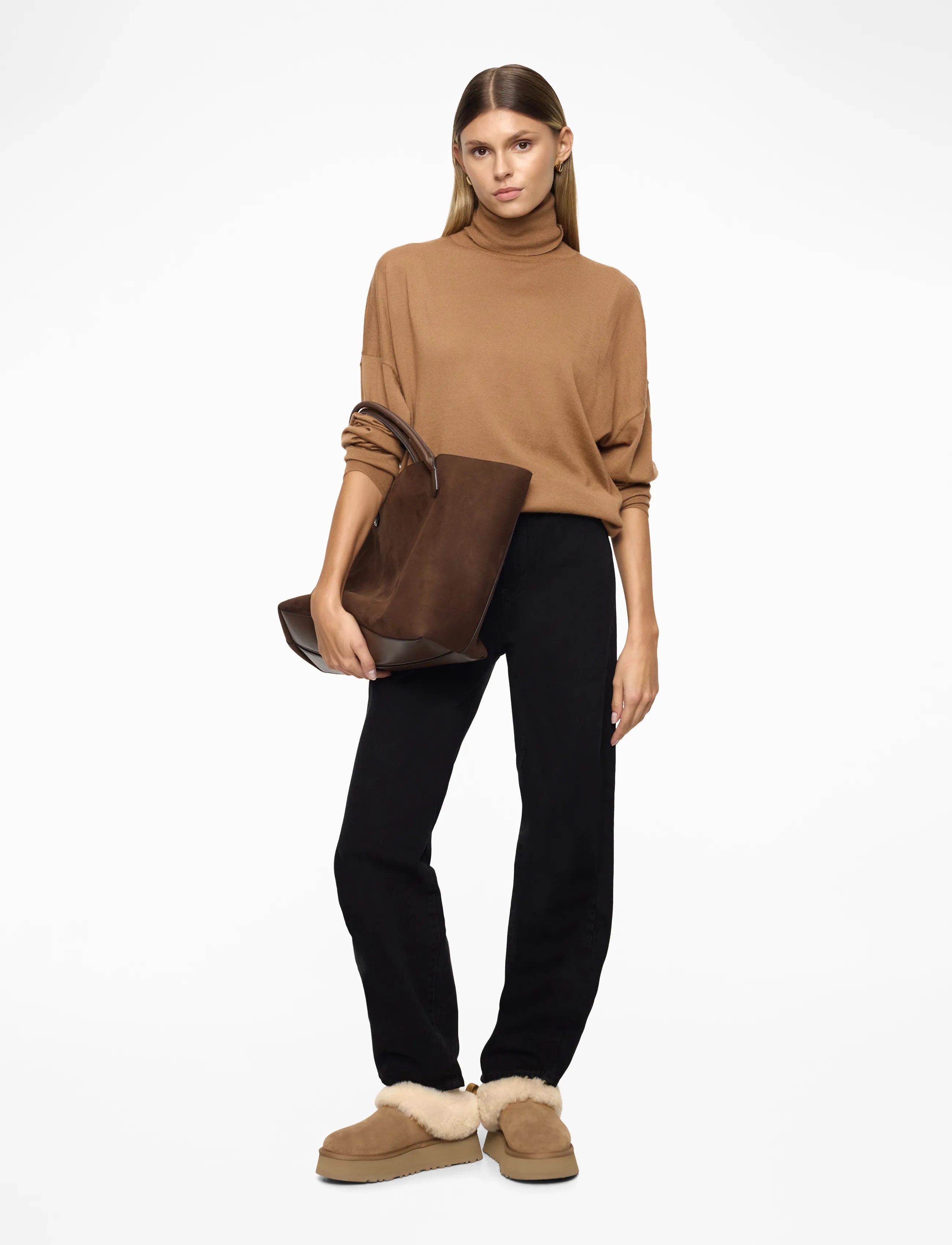 UGG - W Tazzelle - platta mules - chestnut - 3