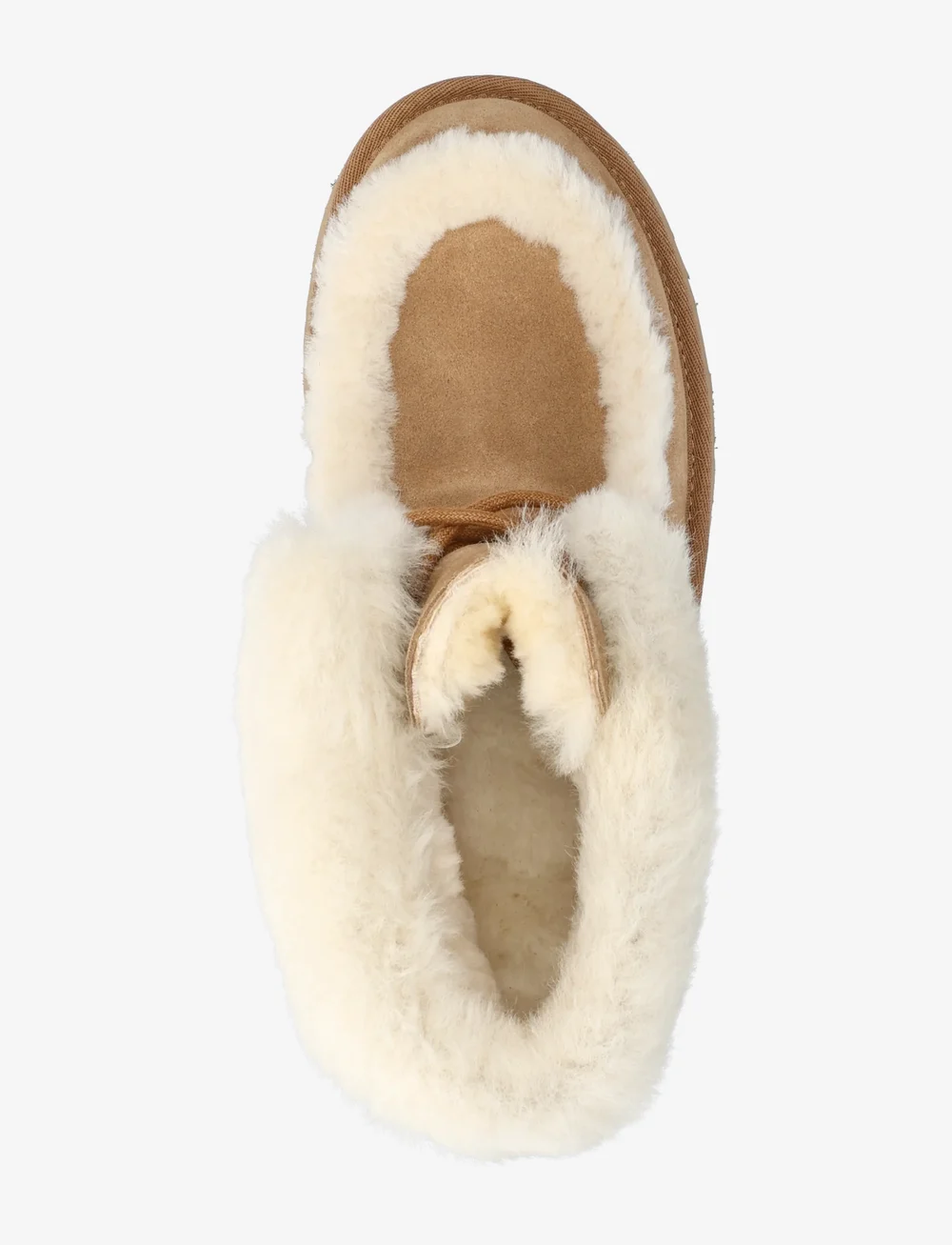 UGG - W New Heights Lace Up - støvletter - chestnut - 3