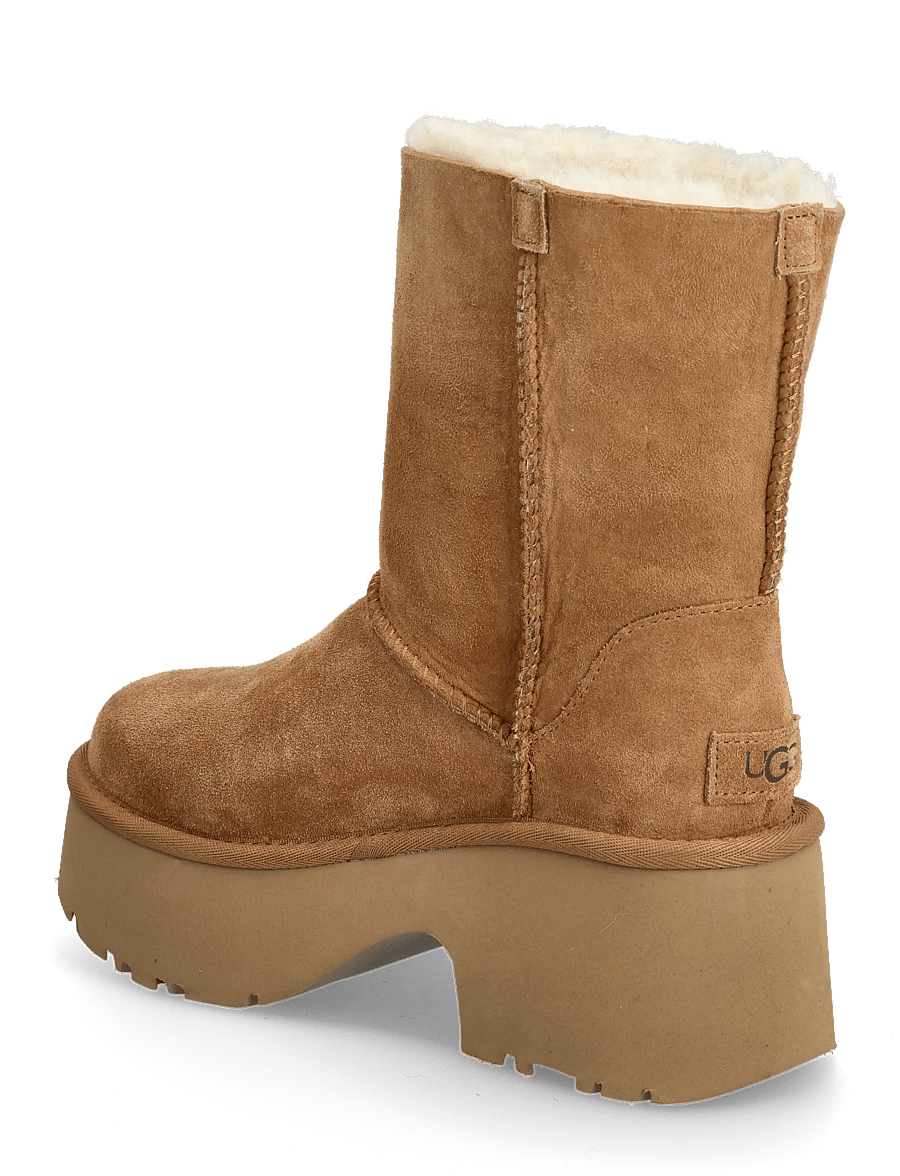 UGG - W New Heights Cuff - teddy boots - chestnut - 2