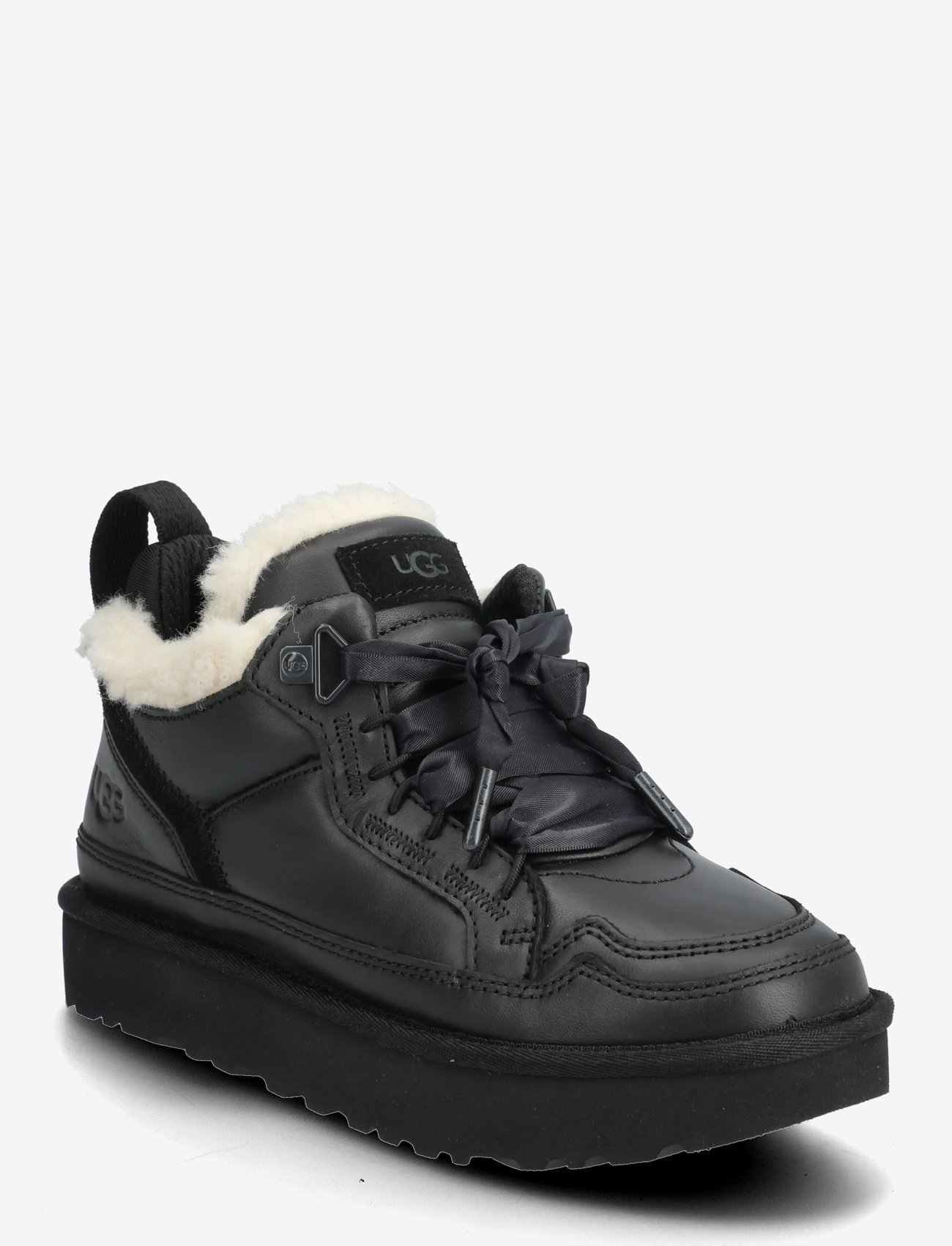 UGG - W Lowmel LTHR - chunky sneakers - black - 0