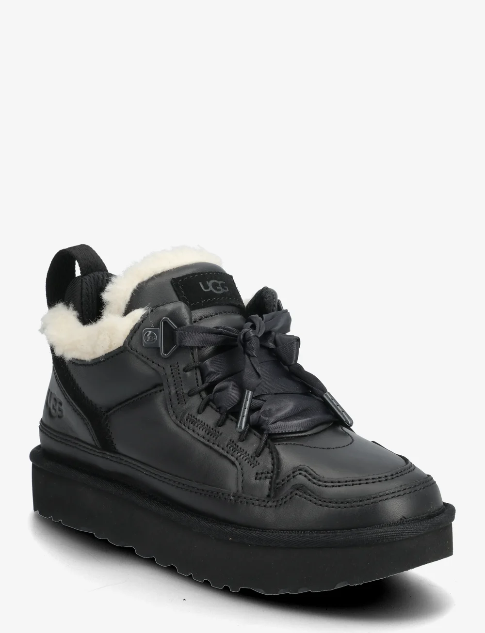 UGG - W Lowmel LTHR - chunky sneakers - black - 0