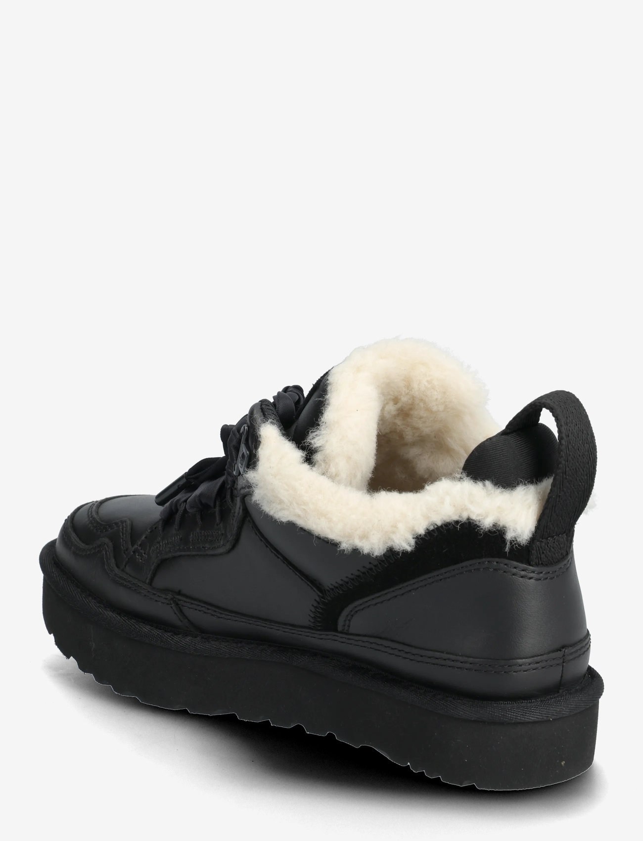 UGG - W Lowmel LTHR - chunky sneakers - black - 2