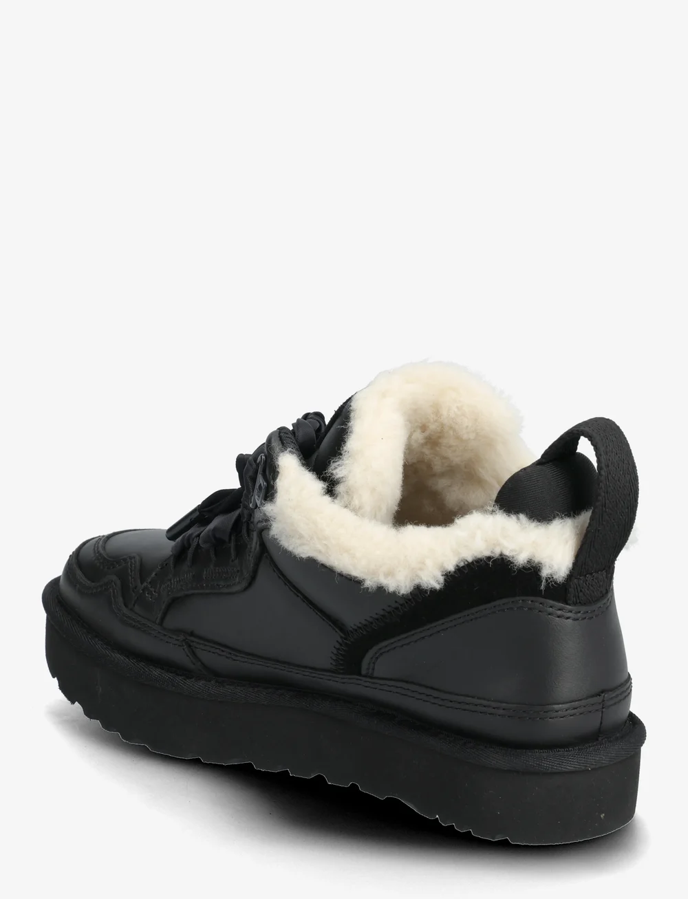 UGG - W Lowmel LTHR - chunky sneakers - black - 2