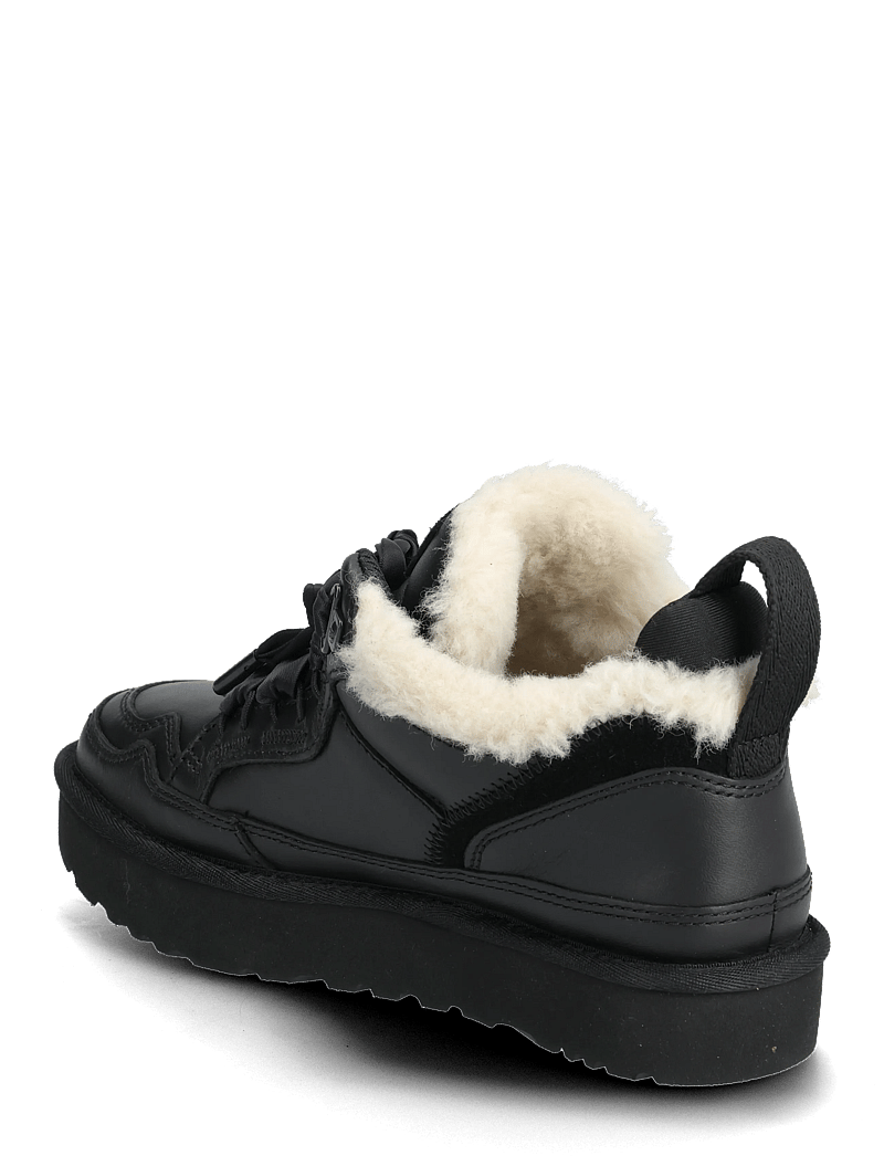 UGG - W Lowmel LTHR - chunky sneakers - black - 2