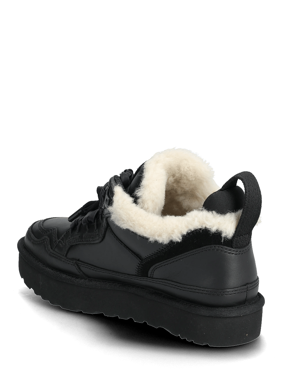 UGG - W Lowmel LTHR - chunky sneakers - black - 2