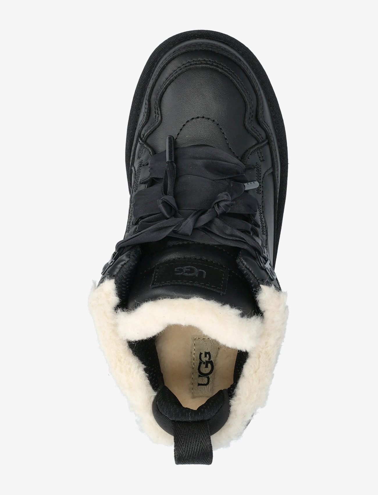 UGG - W Lowmel LTHR - chunky sneakers - black - 3
