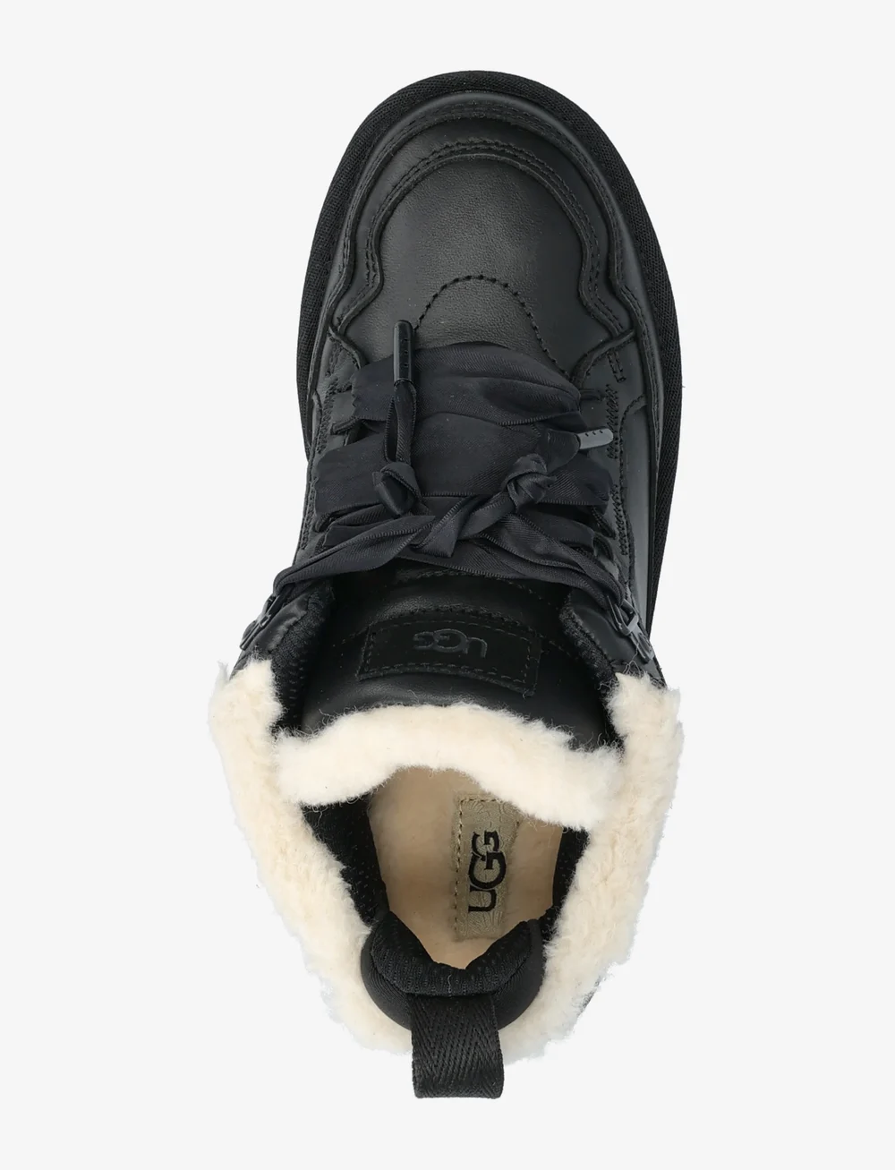 UGG - W Lowmel LTHR - chunky sneakers - black - 3