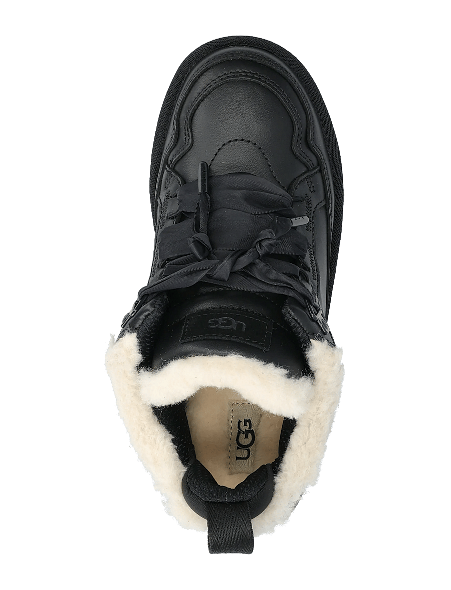 UGG - W Lowmel LTHR - baskets épaisses - black - 3