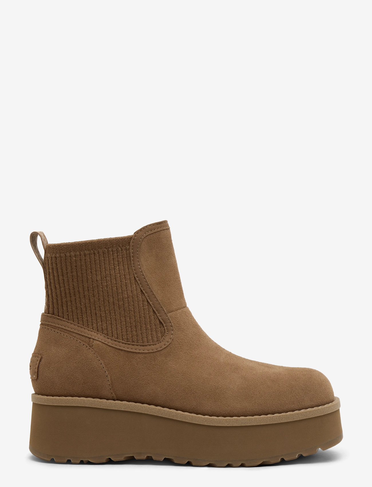 UGG - W Cityfunc Chelsea - platta ankelboots - chestnut - 1