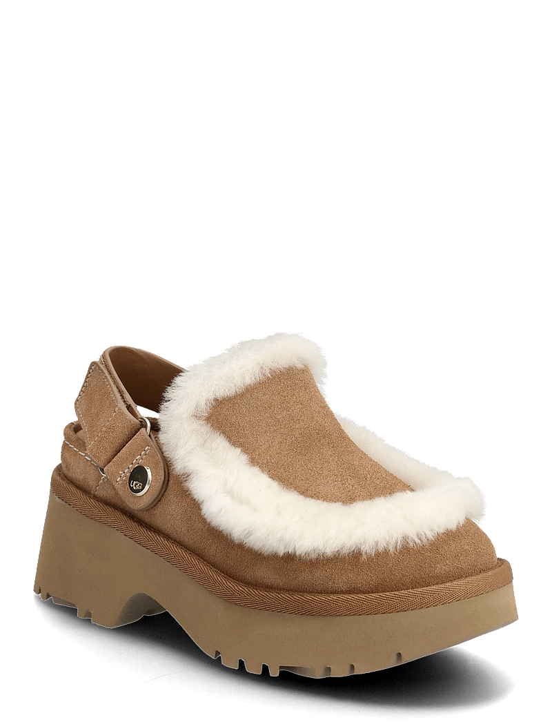 UGG - W New Heights Esmee Clog - clogs - chestnut - 0