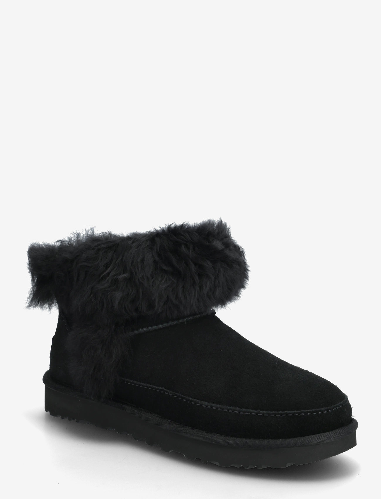 UGG - W Classic Ultra Mini Chalet - teddy boots - black - 0