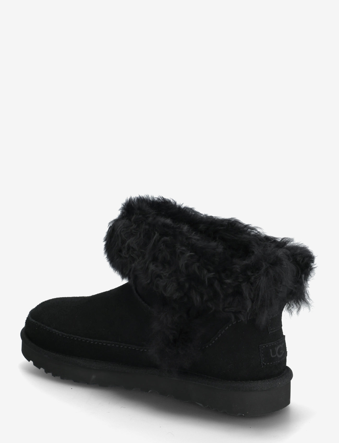 UGG - W Classic Ultra Mini Chalet - teddy boots - black - 2