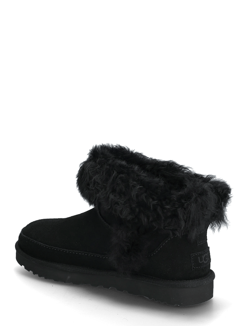 UGG - W Classic Ultra Mini Chalet - bottines doublés teddy - black - 2