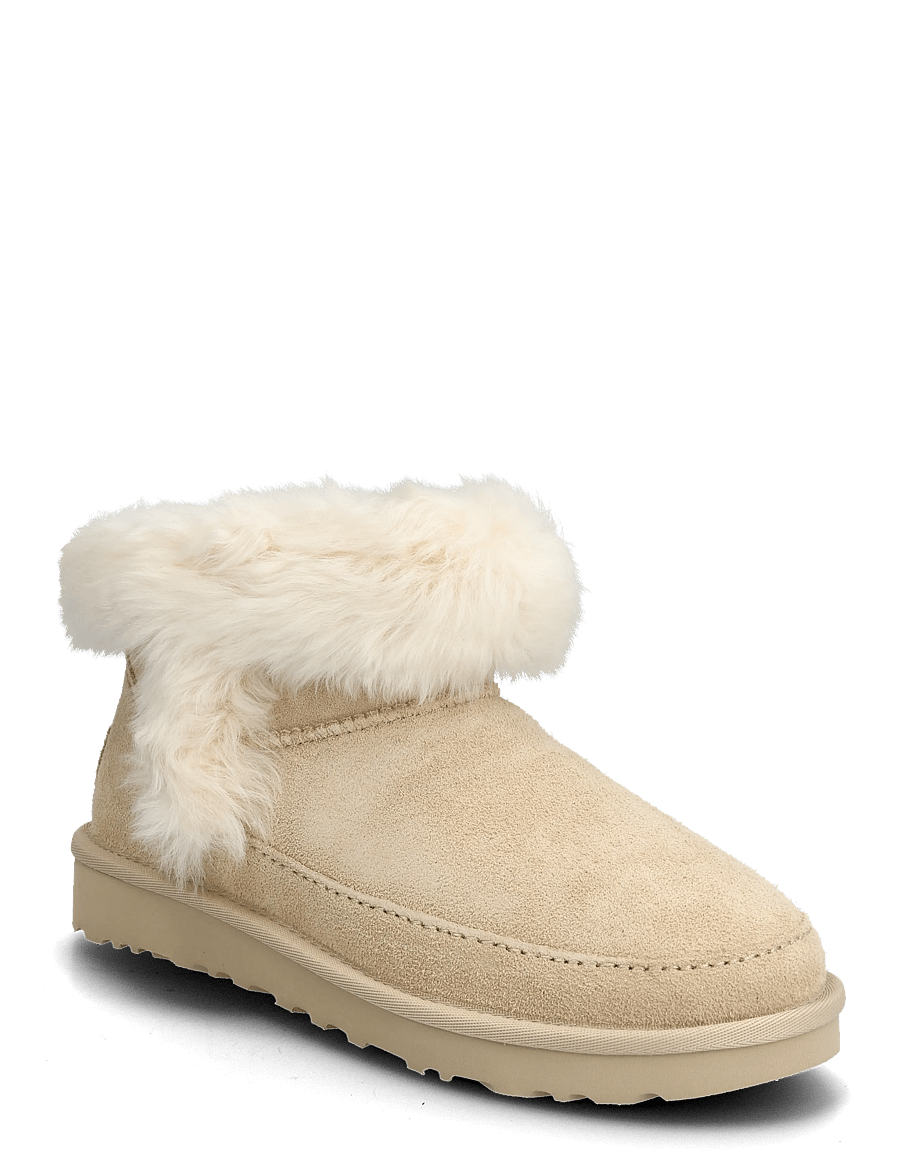 UGG - W Classic Ultra Mini Chalet - teddy-stiefel - sandcastle - 0