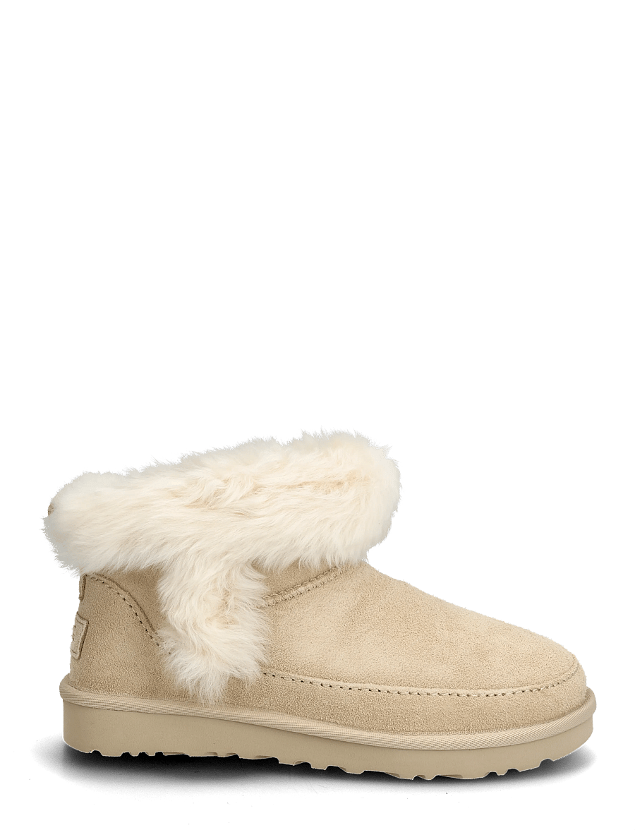 UGG - W Classic Ultra Mini Chalet - teddy-stiefel - sandcastle - 1