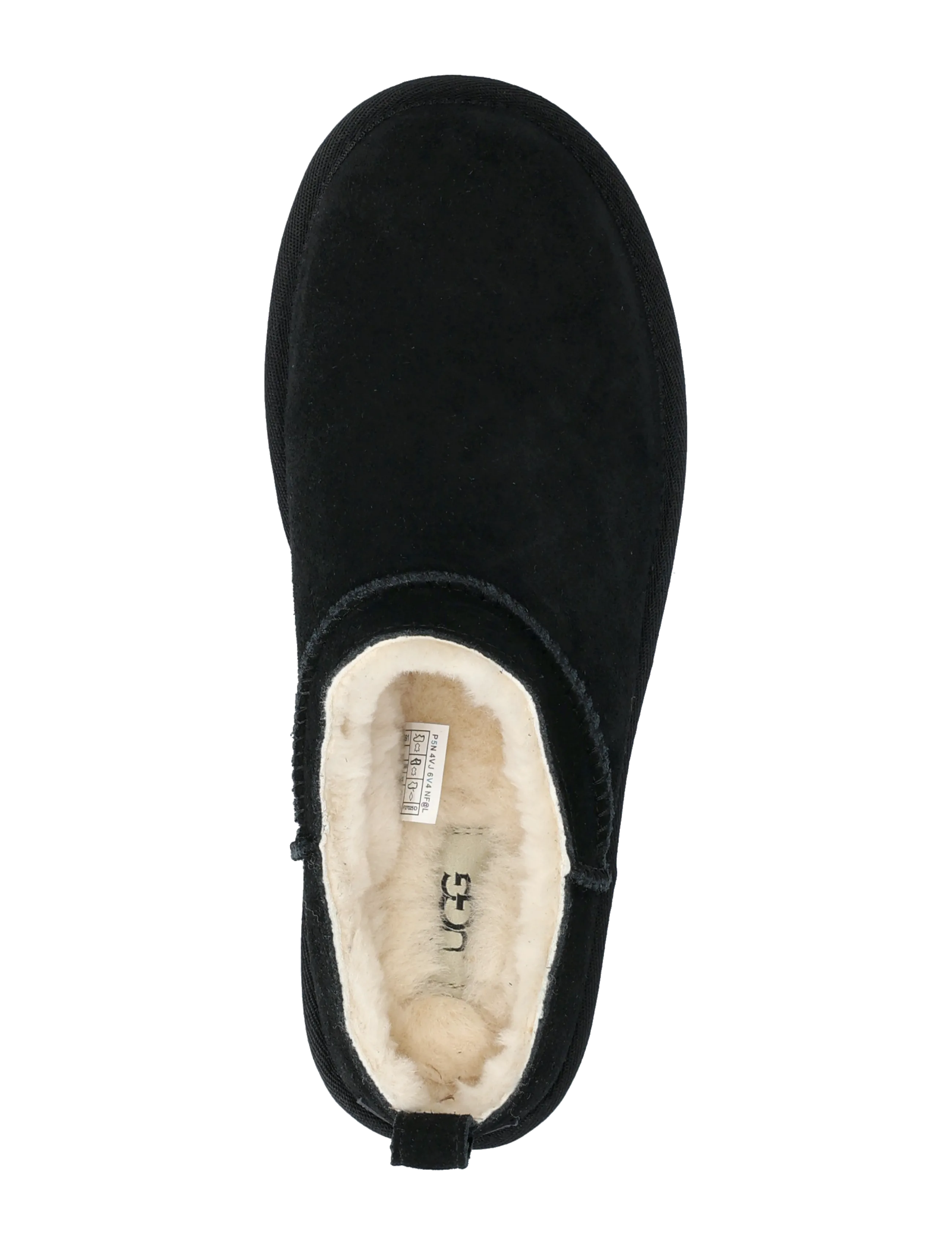 UGG - W Classic Micro - platta mules - black - 3