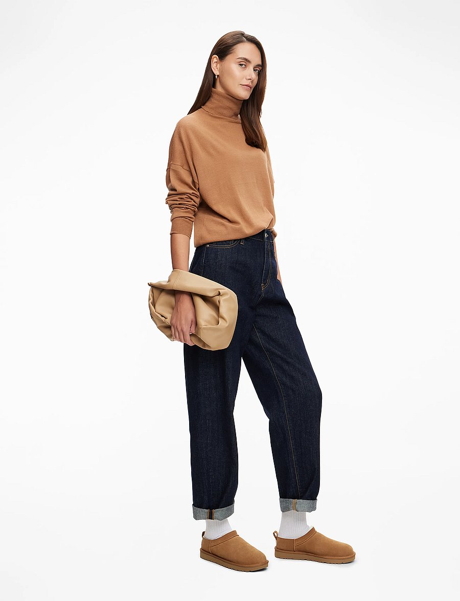 UGG - W Classic Micro - platta mules - chestnut - 3