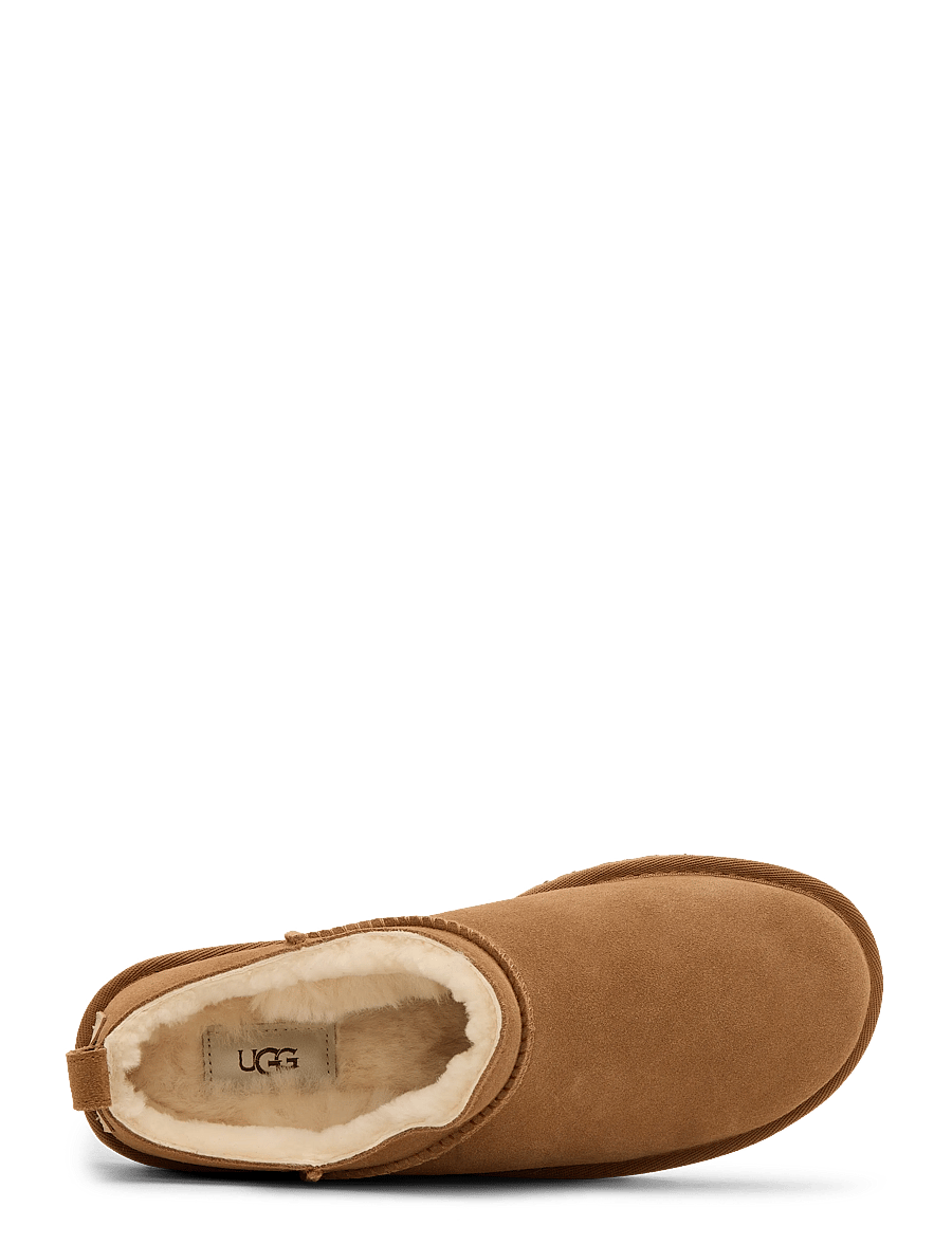 UGG - W Classic Micro - platta mules - chestnut - 4