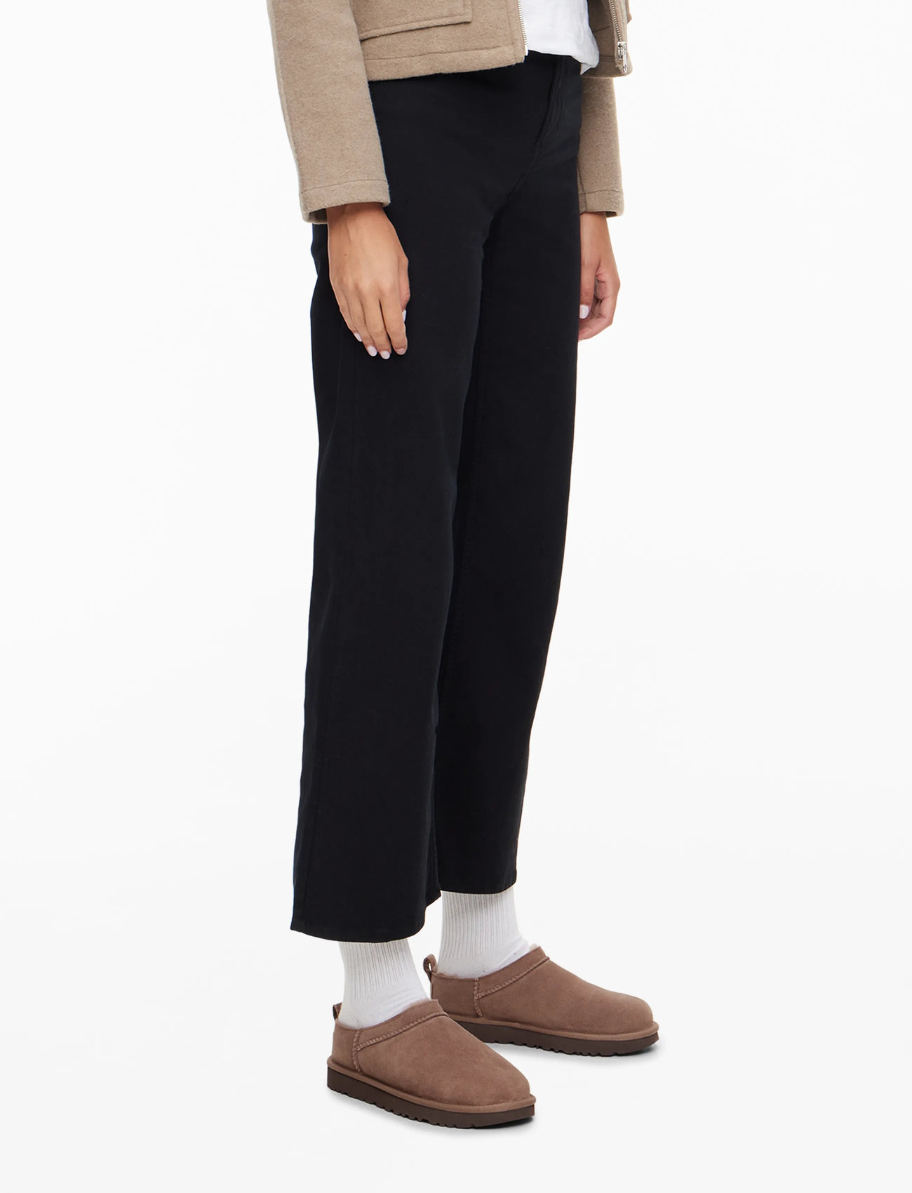 UGG - W Classic Micro - platta mules - rocky oak - 3