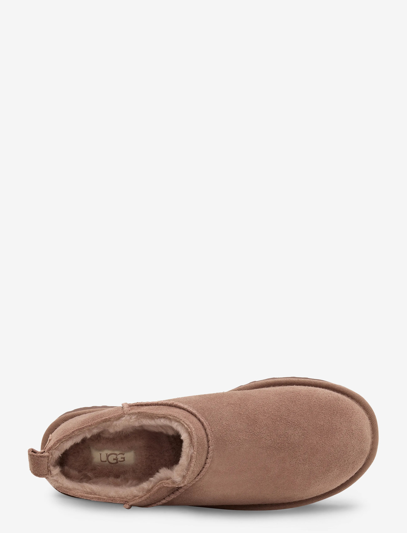 UGG - W Classic Micro - platta mules - rocky oak - 4