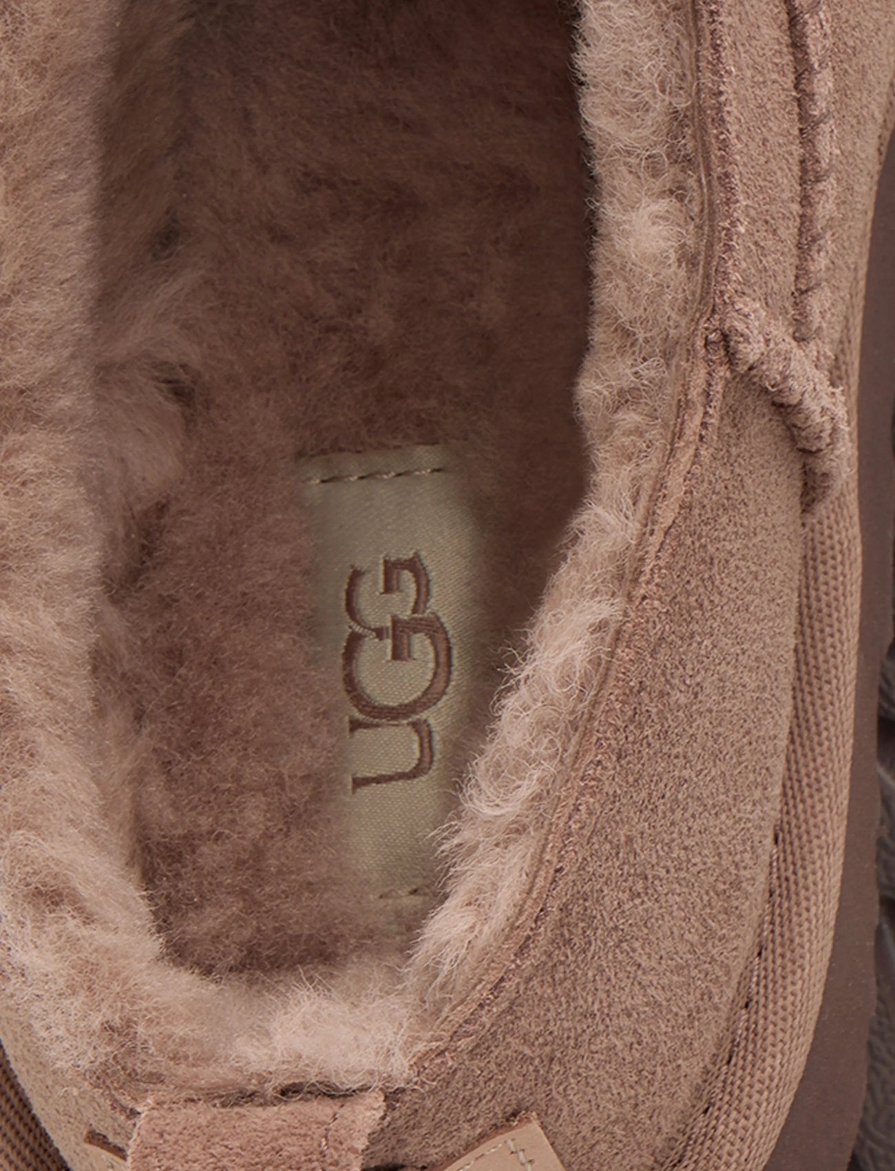 UGG - W Classic Micro - platta mules - rocky oak - 5