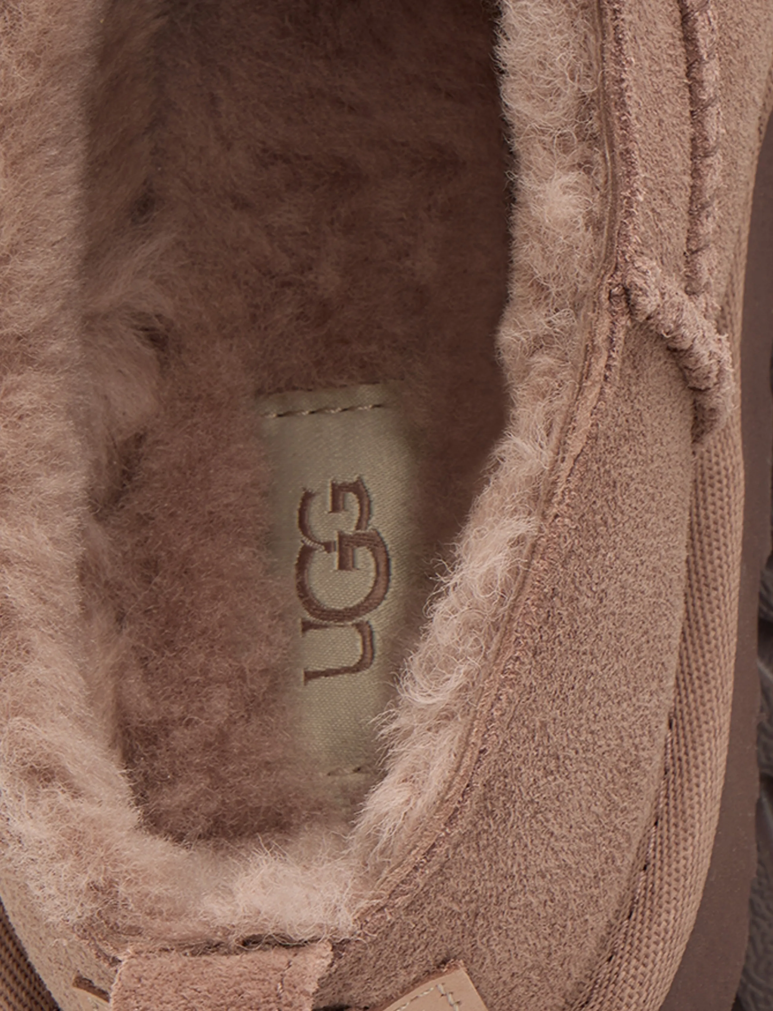 UGG - W Classic Micro - platta mules - rocky oak - 5