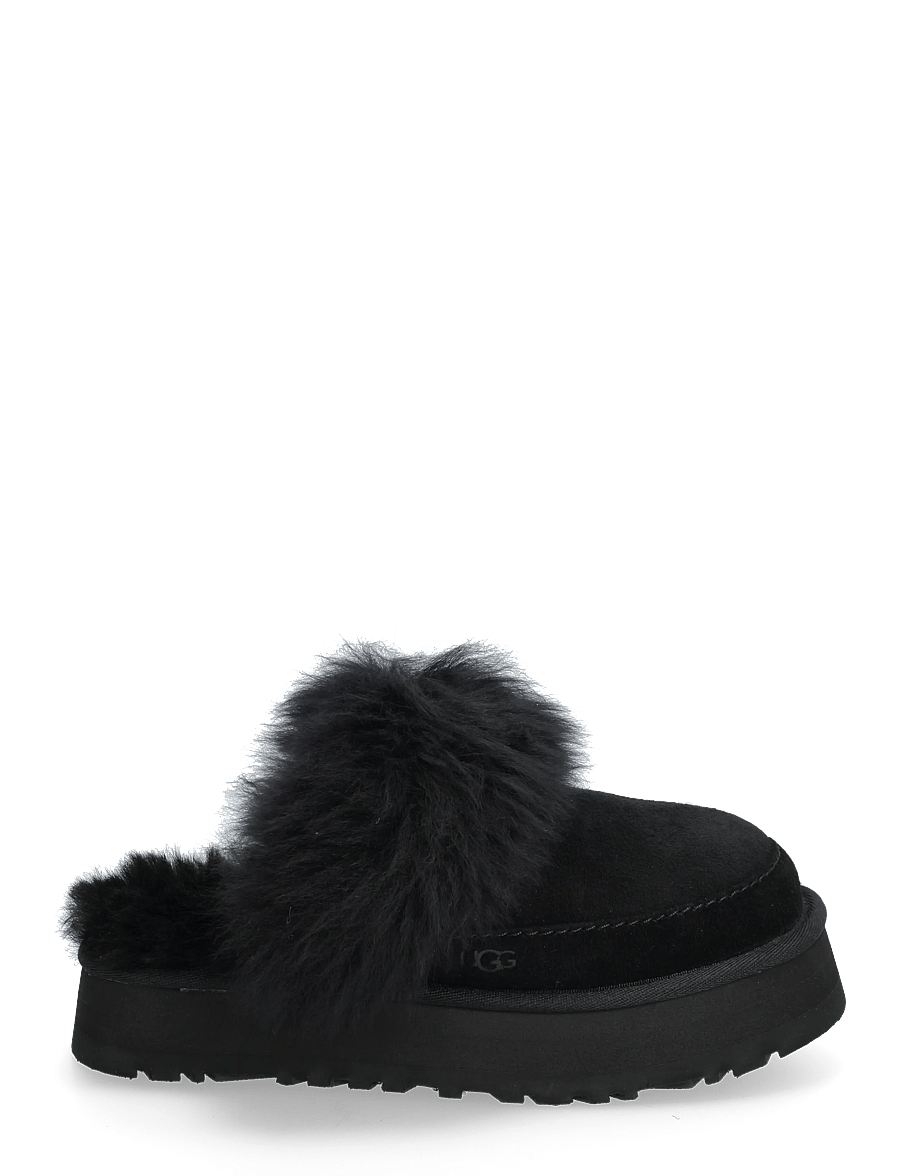 UGG - W Disquette Chalet - flache pantoletten - black - 1
