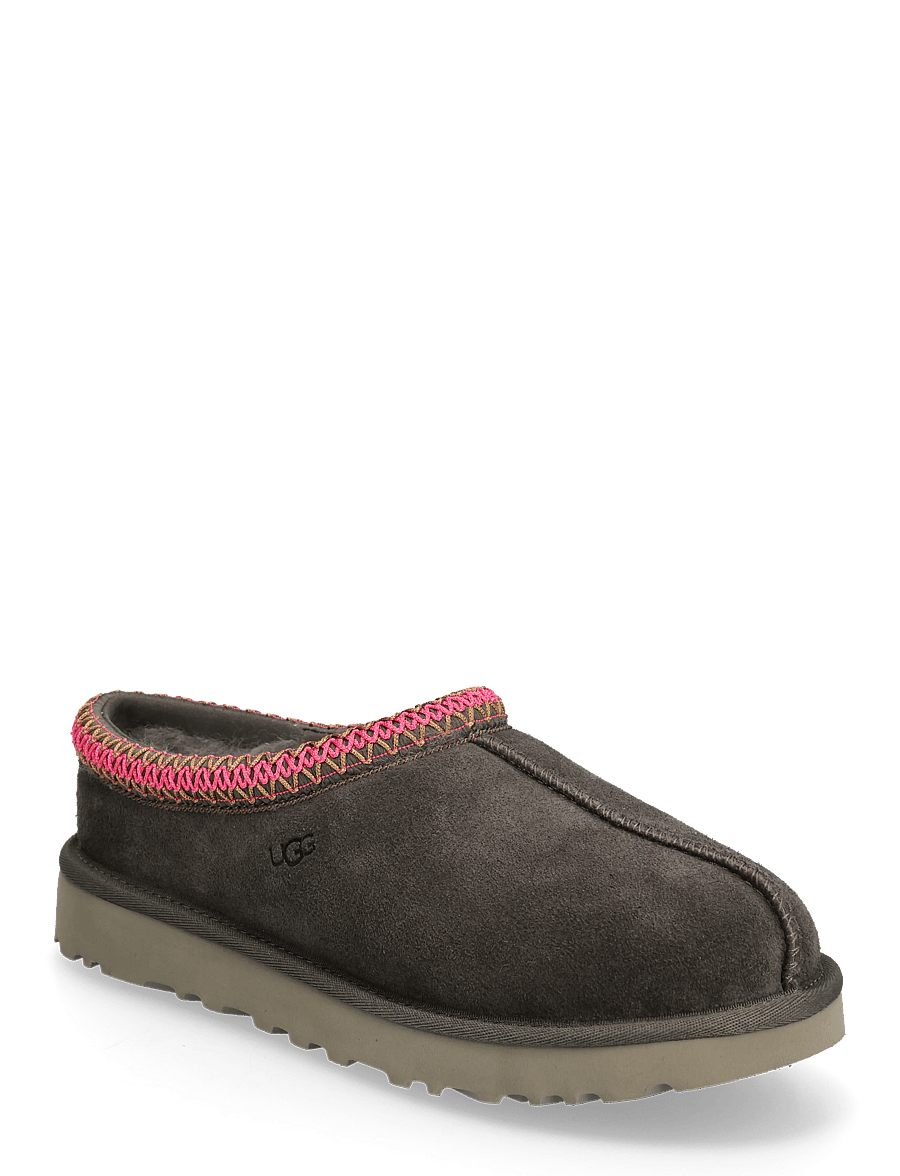 UGG - W Tasman II - buty z odkrytą piętą na płaskim obcasie - dense smoke - 0
