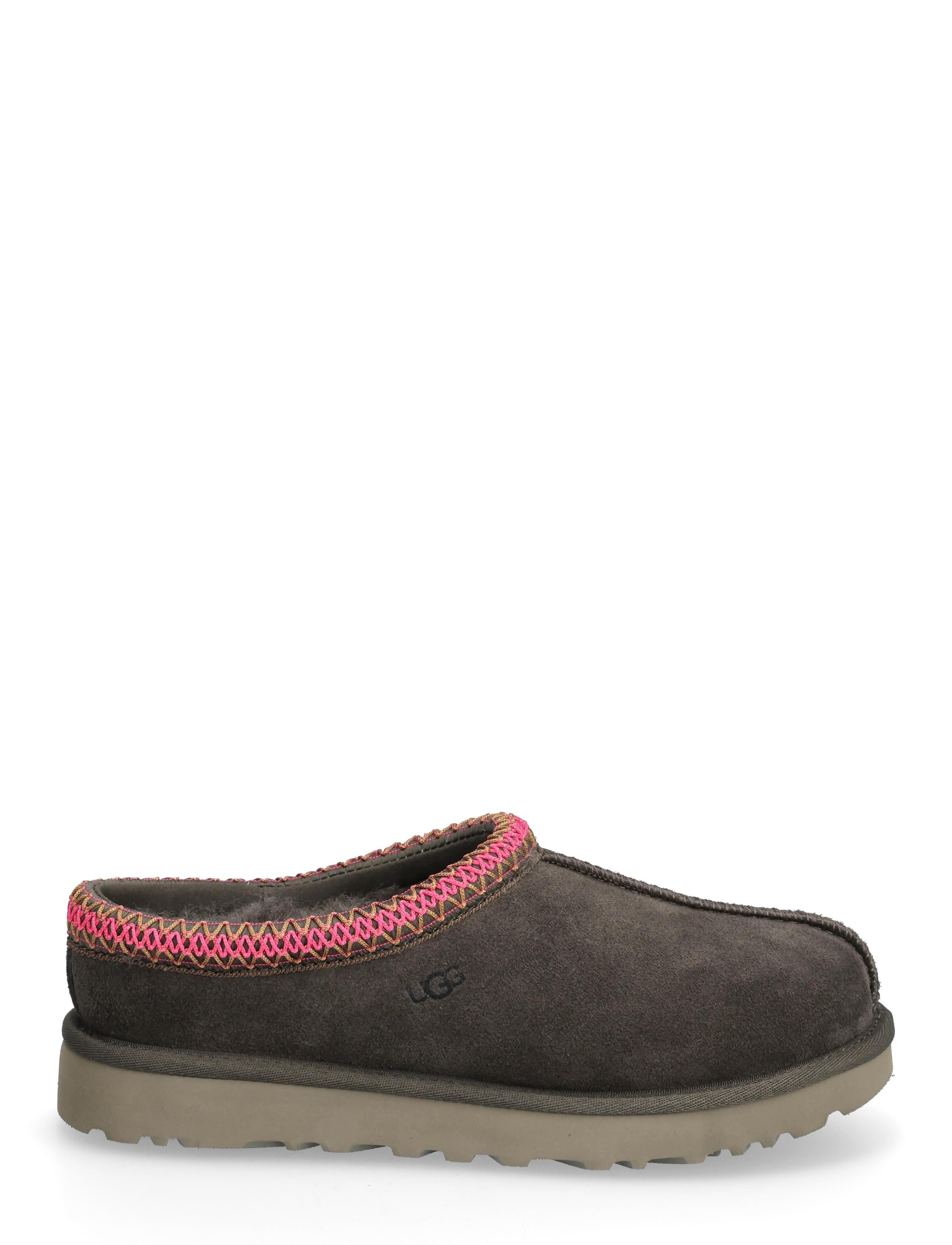 UGG - W Tasman II - buty z odkrytą piętą na płaskim obcasie - dense smoke - 1