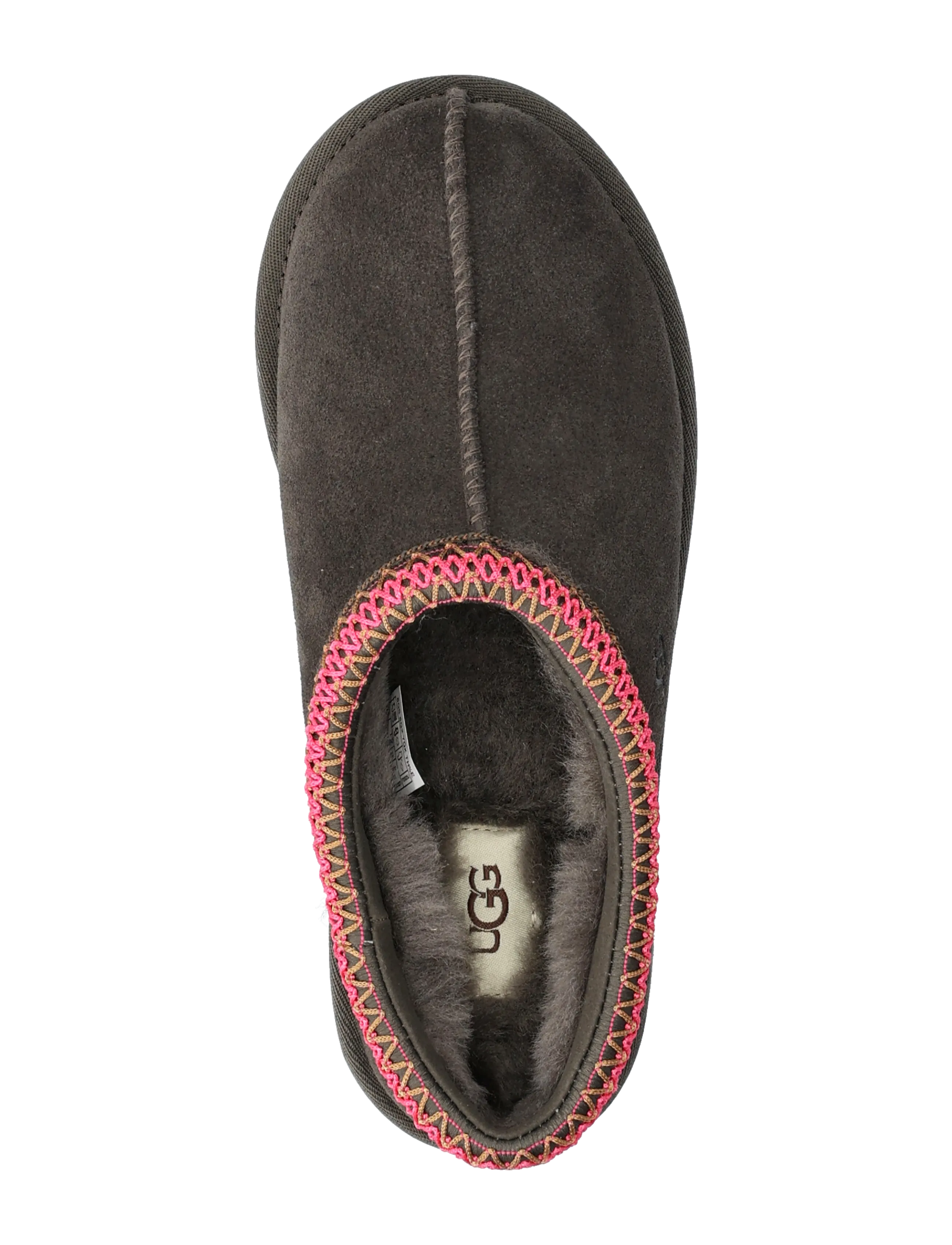UGG - W Tasman II - buty z odkrytą piętą na płaskim obcasie - dense smoke - 3