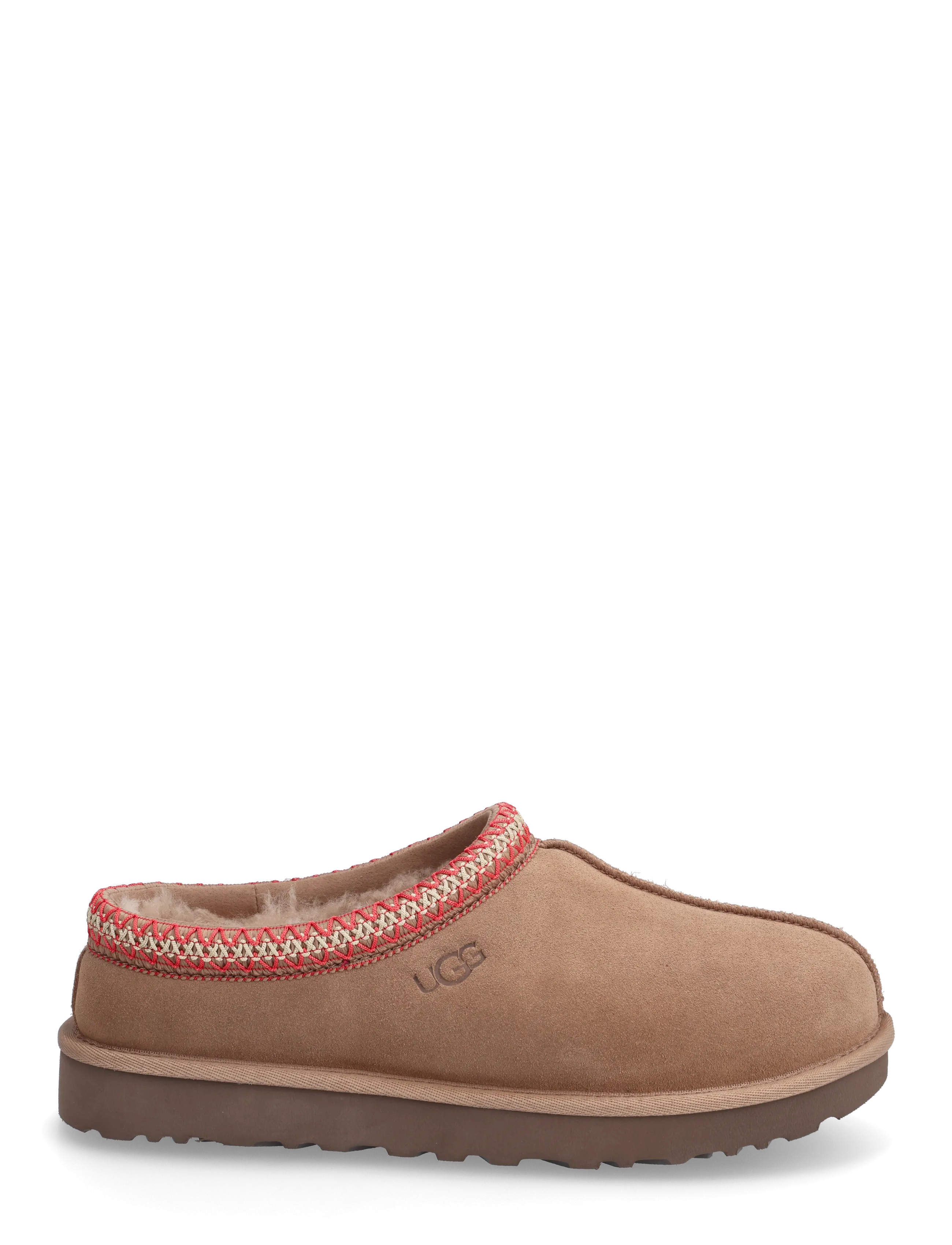 UGG - W Tasman II - buty z odkrytą piętą na płaskim obcasie - rocky oak - 1