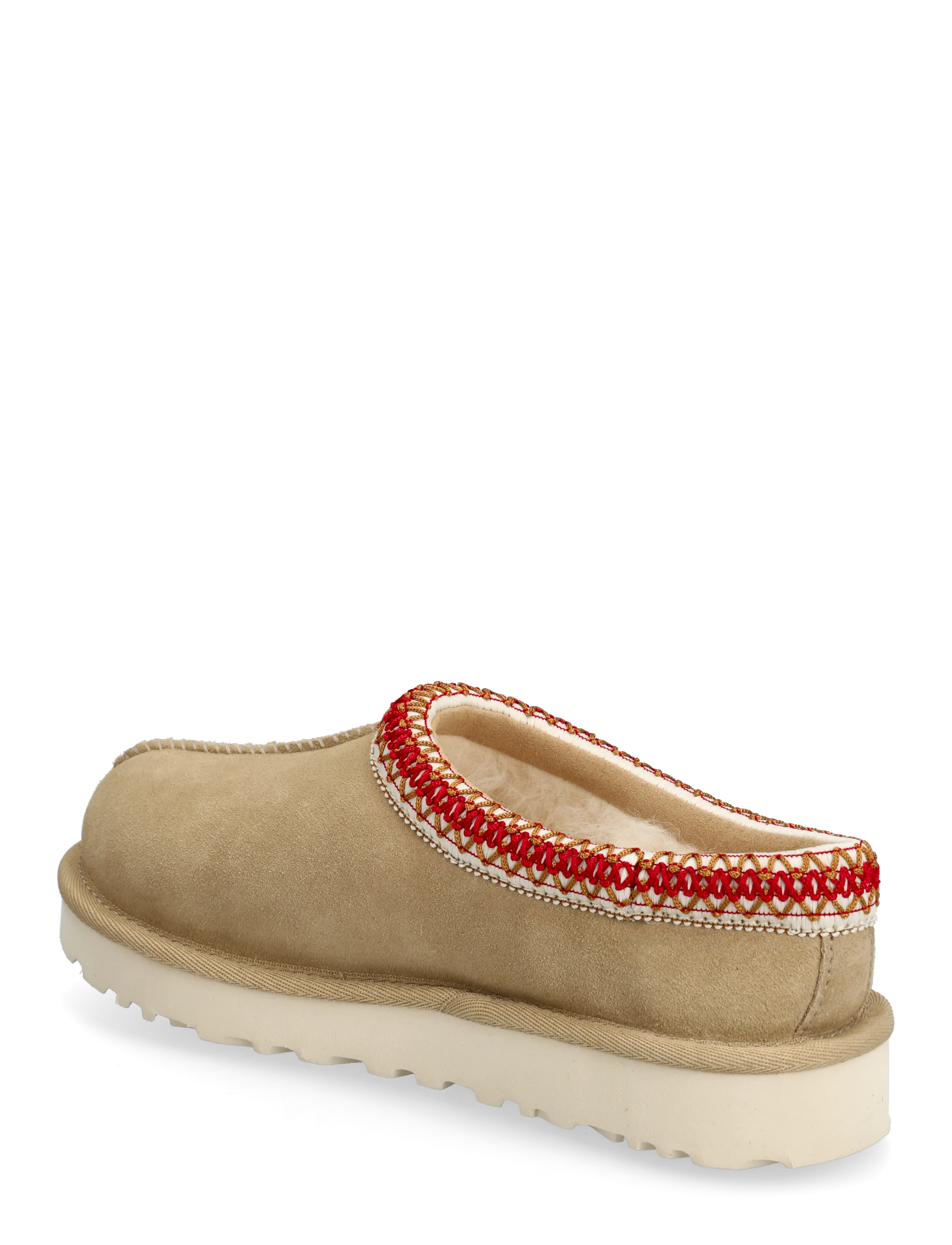 UGG - W Tasman II - flache pantoletten - sand / dark cherry - 2