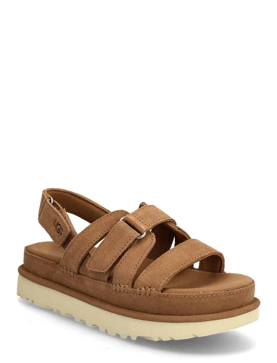 UGG - W Goldenstar Gleam - platåsandaler - chestnut - 0