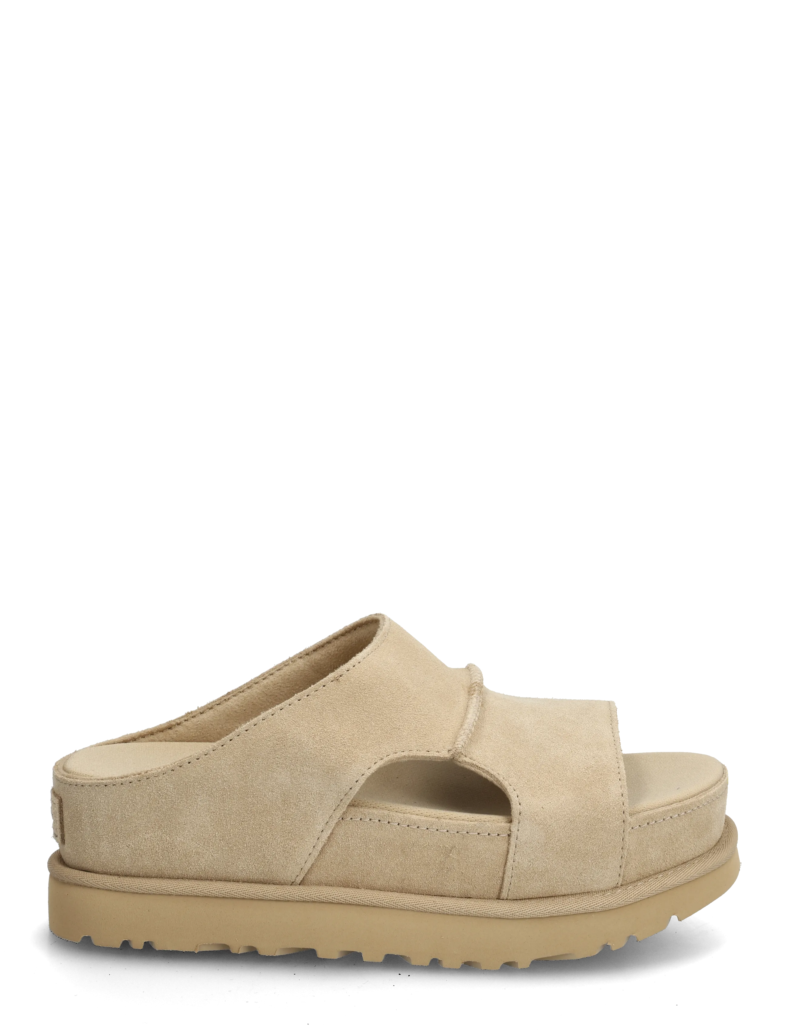 UGG - W Goldenstar Hi Cutout Slide - plateau-sandalen - sand - 1