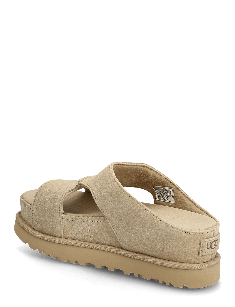 UGG - W Goldenstar Hi Cutout Slide - platåsandaler - sand - 2