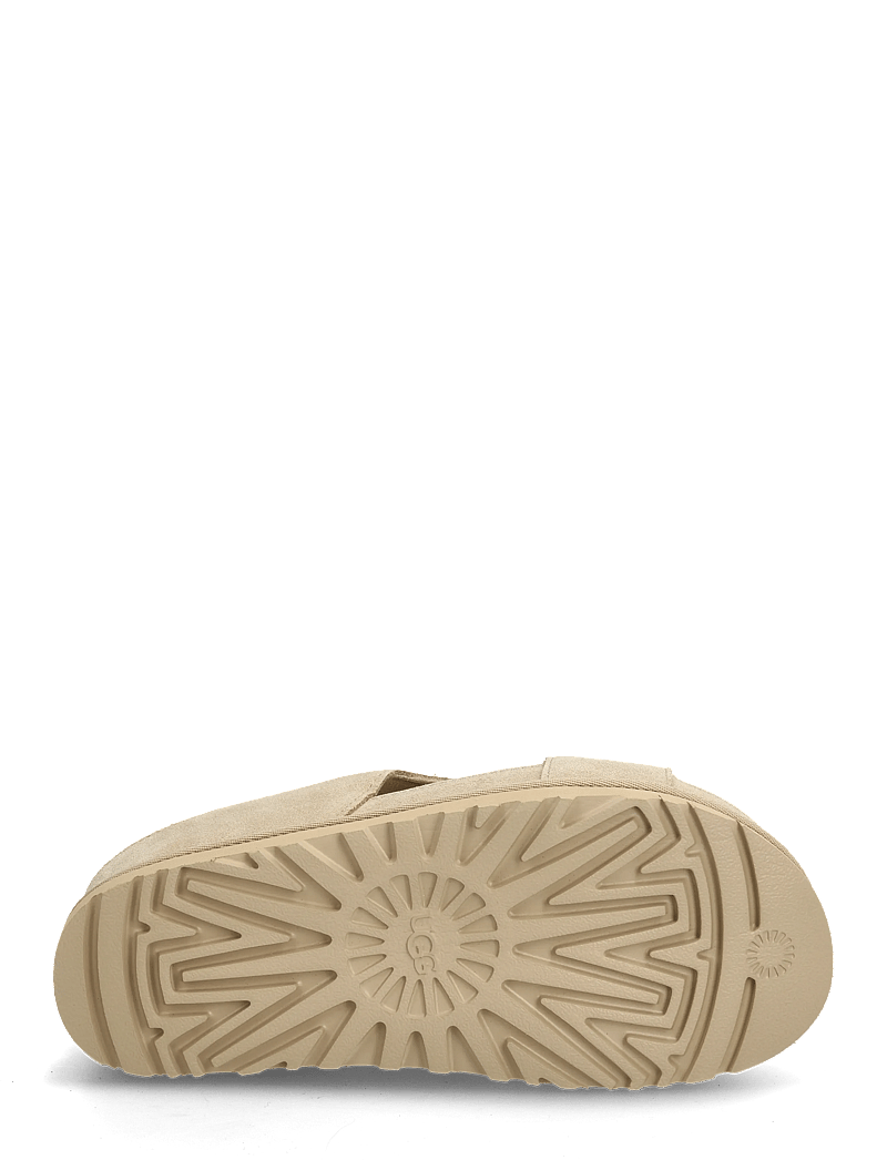 UGG - W Goldenstar Hi Cutout Slide - platåsandaler - sand - 4