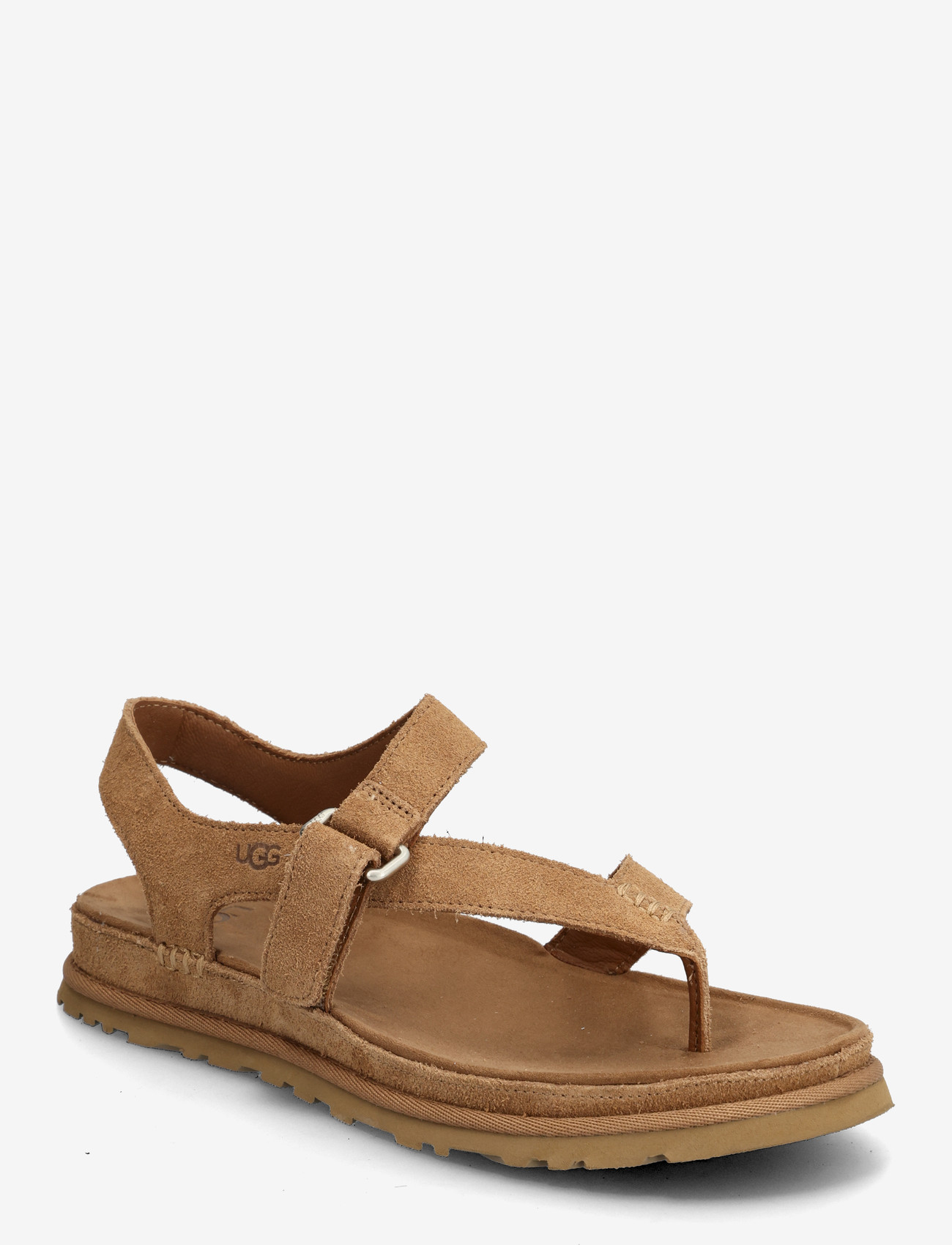 UGG - W GoldenGaze Toe Post - flat sandals - chestnut - 0