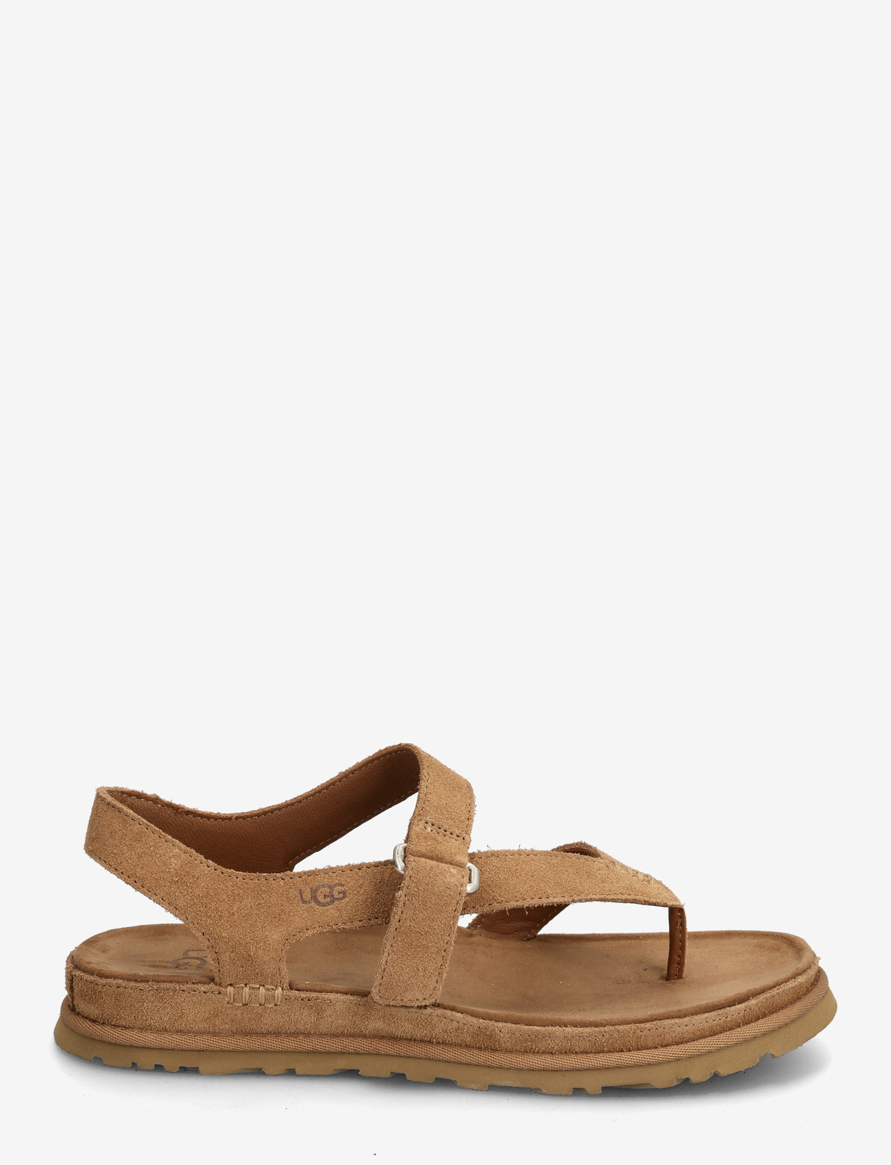 UGG - W GoldenGaze Toe Post - flat sandals - chestnut - 1