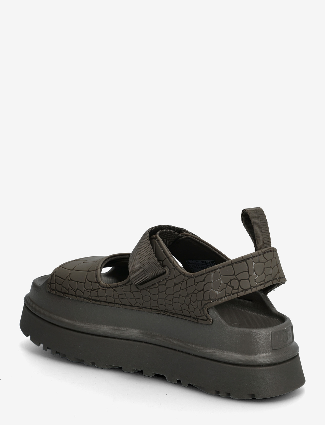 UGG - W GoldenGlow Embossed - platform sandals - dense smoke - 2