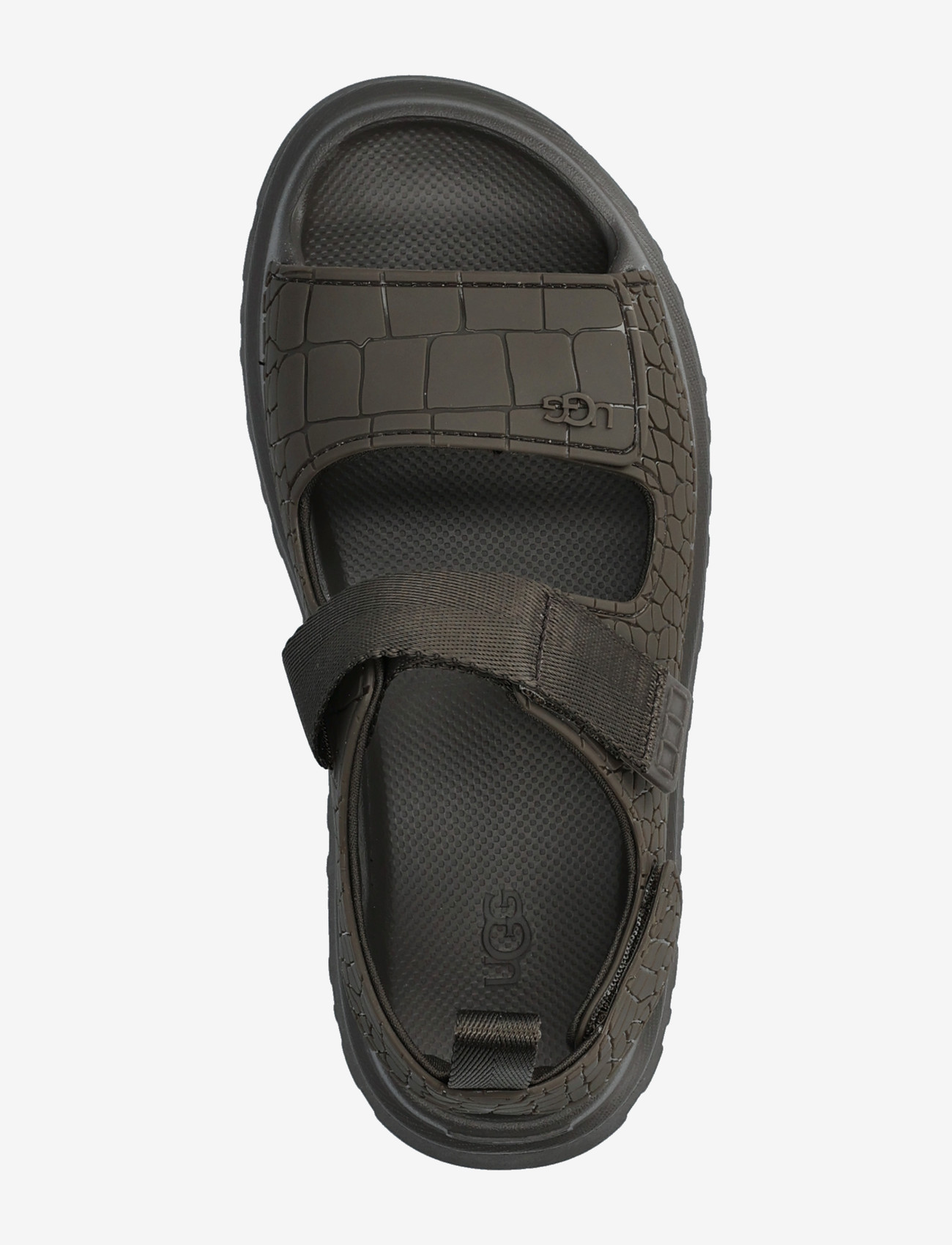 UGG - W GoldenGlow Embossed - platform sandals - dense smoke - 3