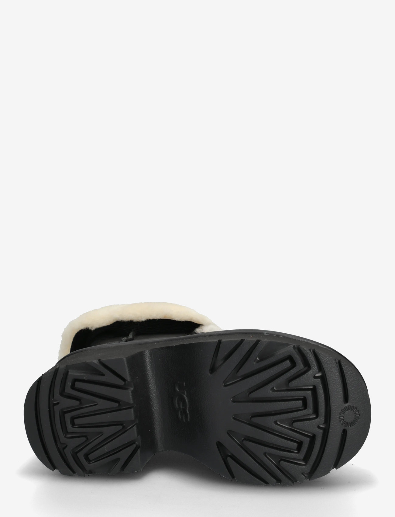 UGG - W New Heights Lace Up LTHR - paeltega saapad - black - 4