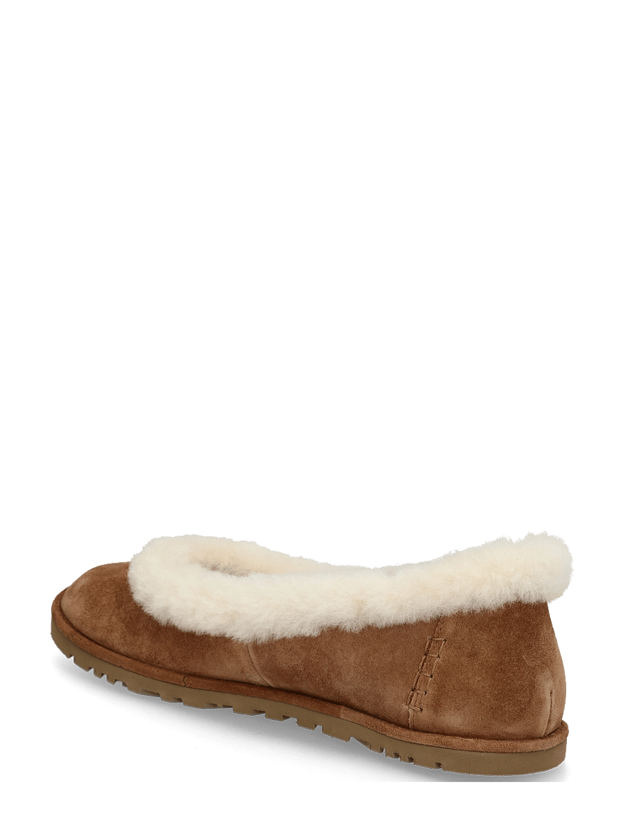 UGG - W Zora Ballet Flat - besondere anlässe - chestnut - 1